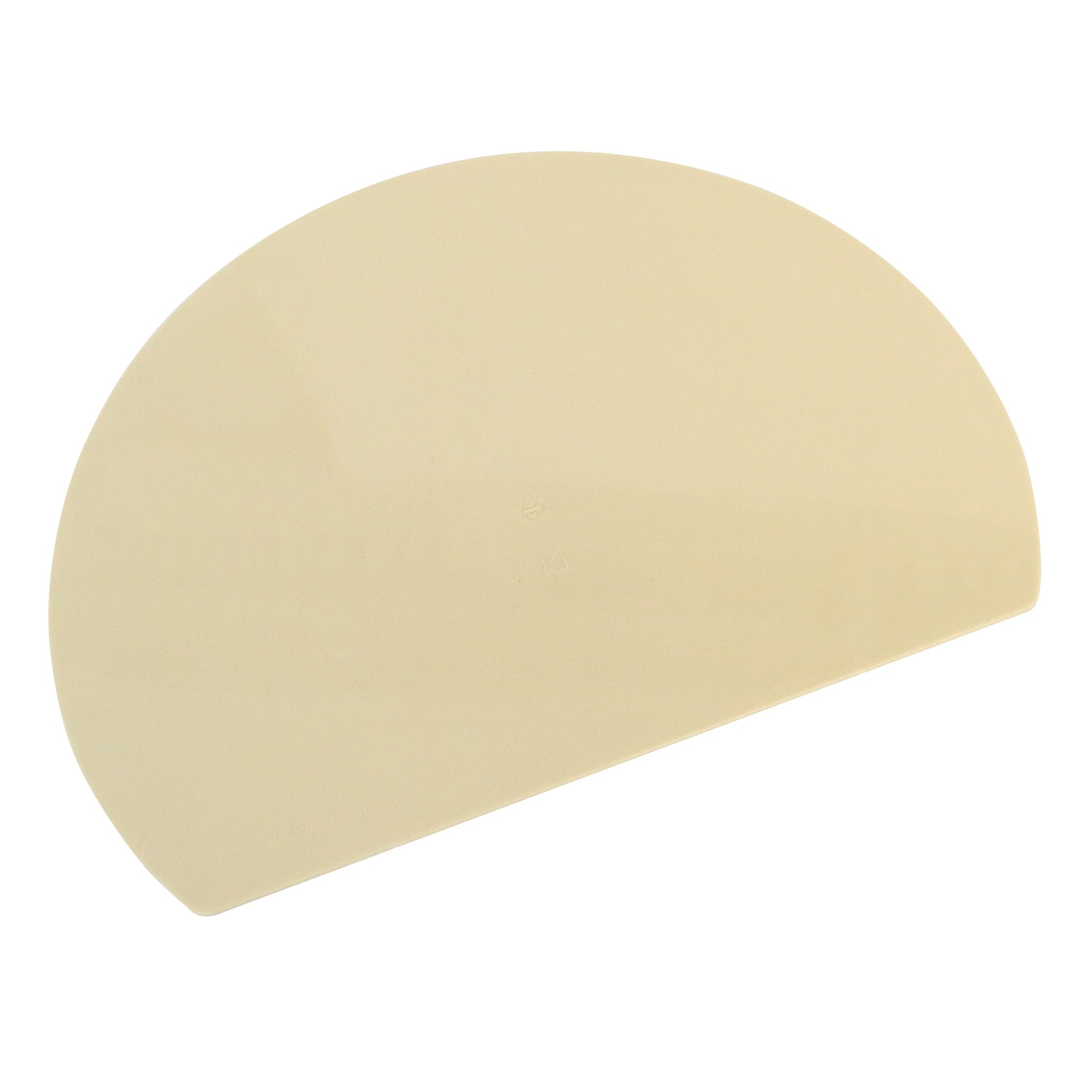 Teigschaber elfenbein, ABS 204 x 151 x 1 mm