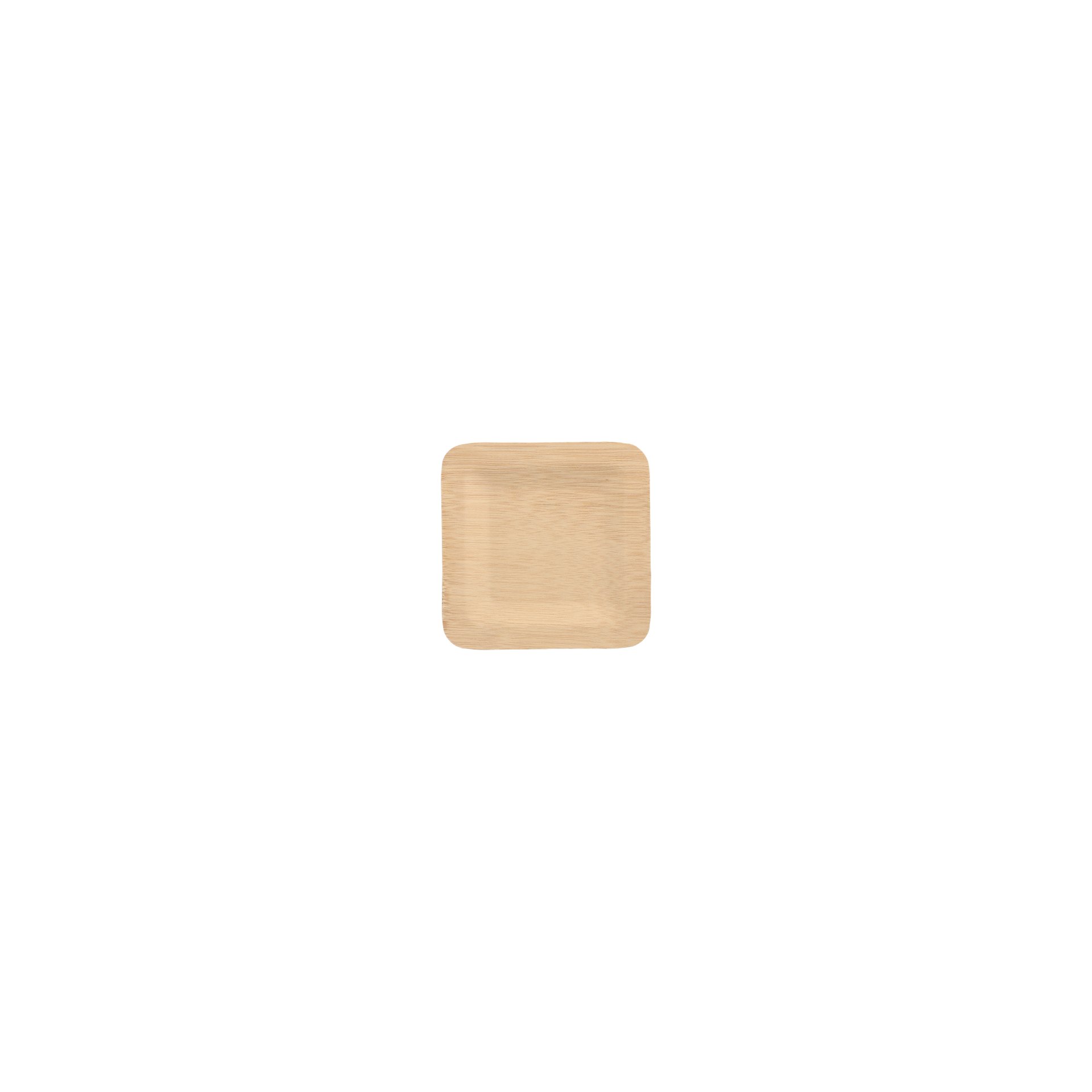 Teller, Bambus "pure" eckig 1,5 cm x 18 cm x 18 cm