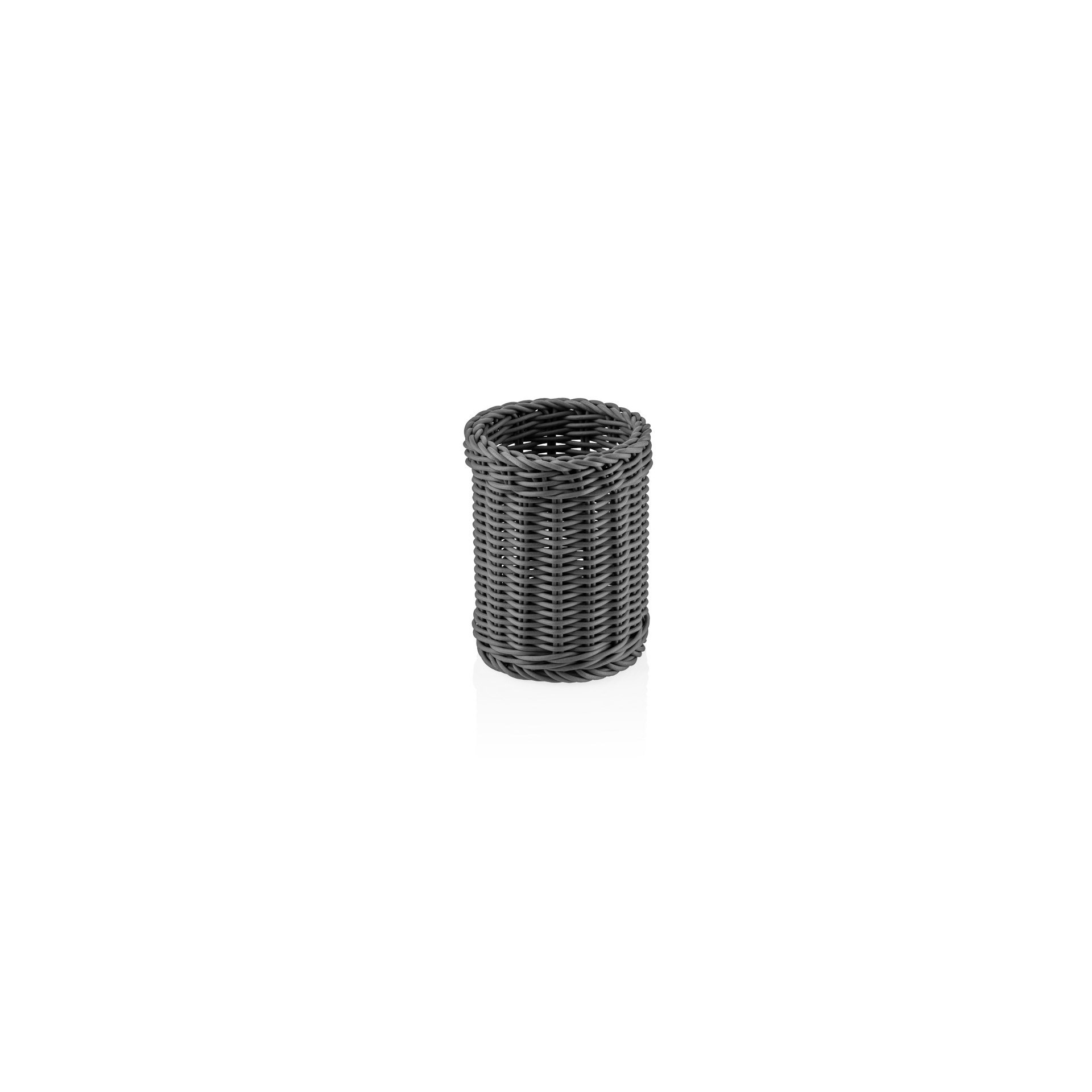 Besteckkorb Ø 12 cm, (H) 15 cm, grau Besteckkorb Ø 12 cm, (H) 15 cm, grau