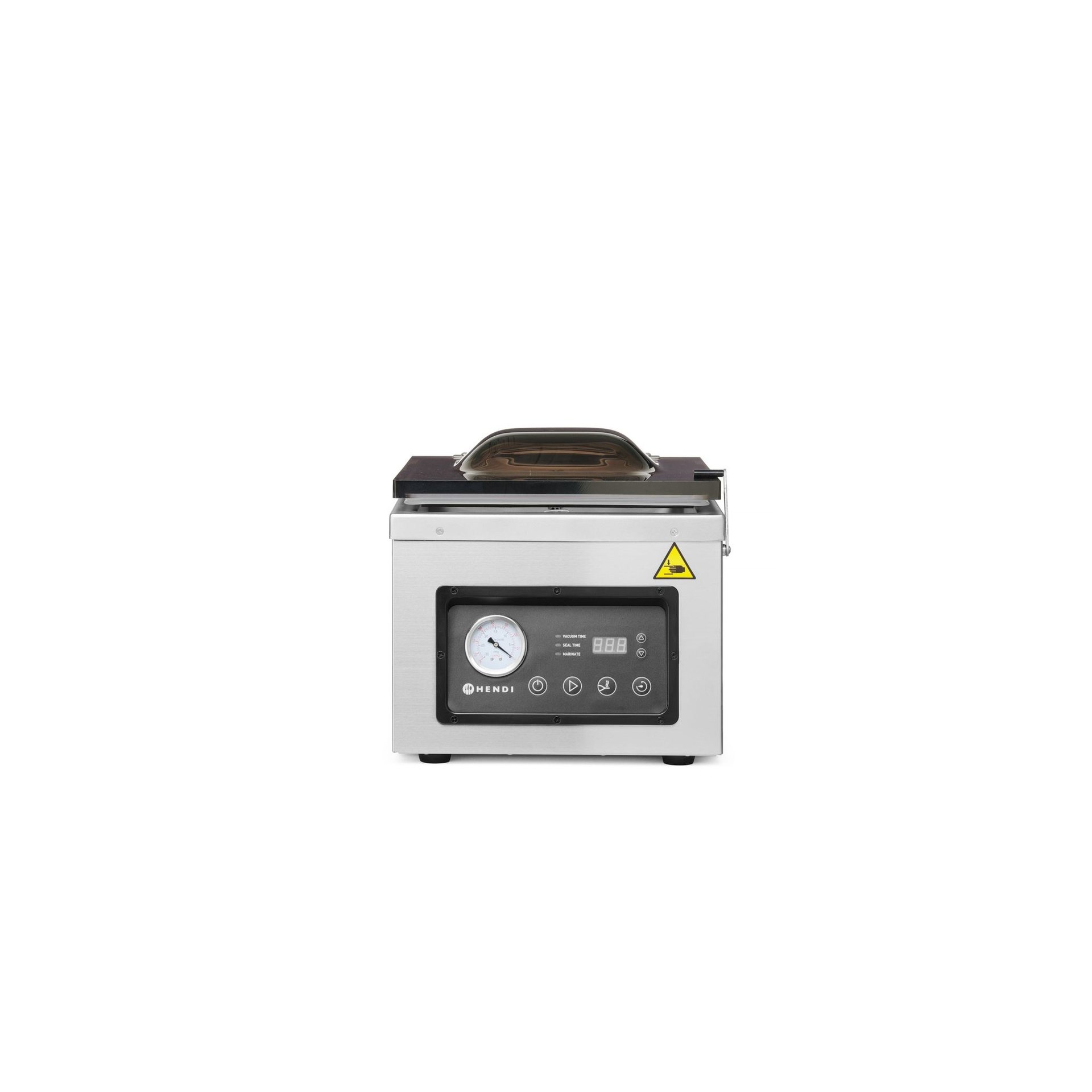 Vakuumkammer-Verpackungsmaschine, Profi Line, Dichtungsband: 300 mm, 230V/950W, 367x425x(H)364mm Vakuumkammer-Verpackungsmaschine, Profi Line, Dichtungsband: 300 mm, 230V/950W, 367x425x(H)364mm