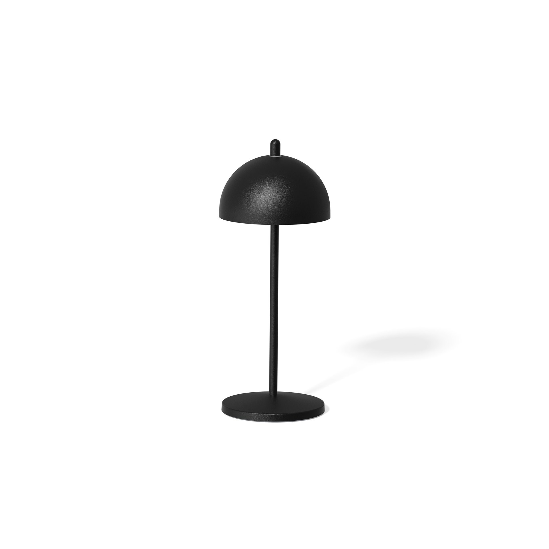 LED Tischleuchte YUYU ALICE, Höhe 19,8 cm, Ø 8 cm, schwarz matt