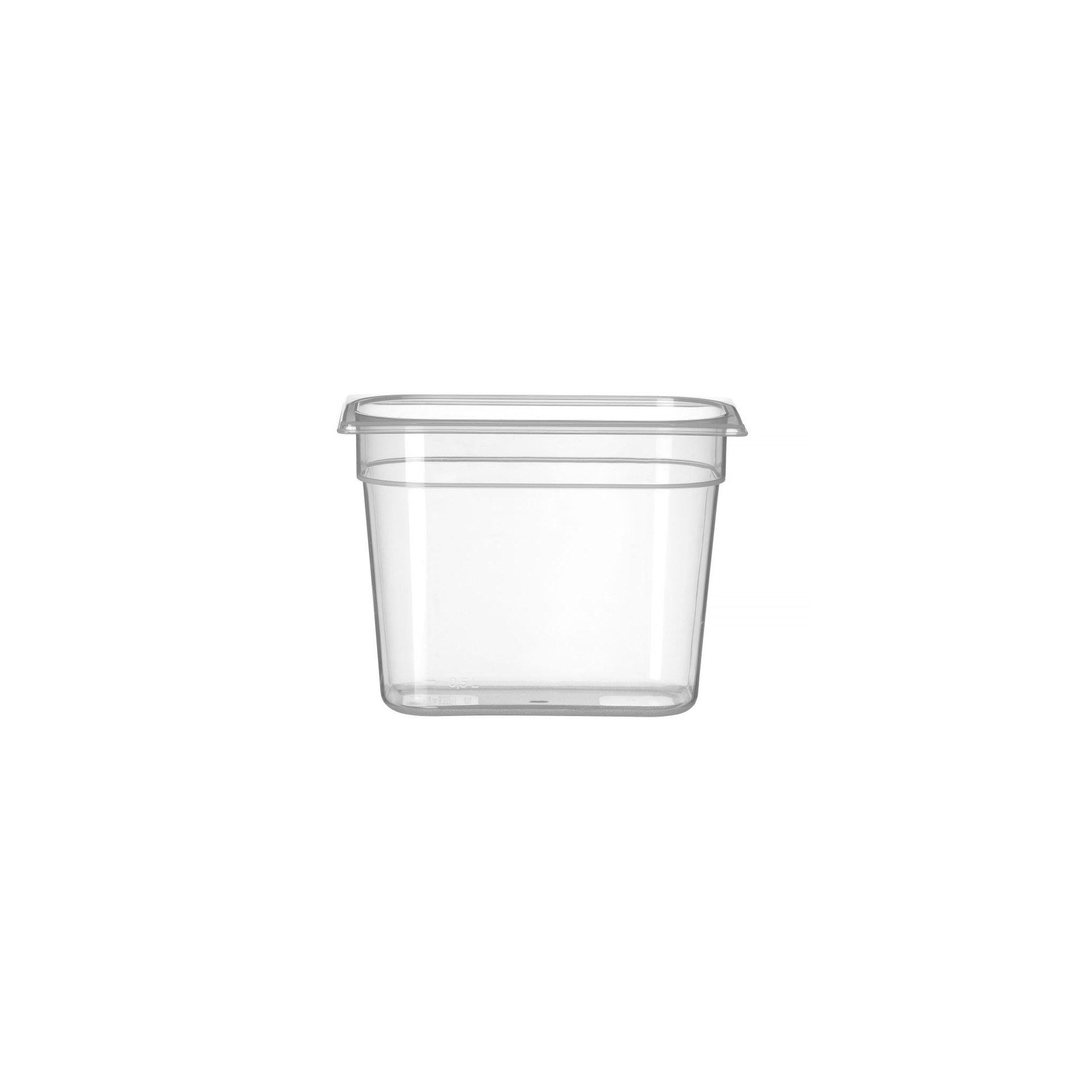 Gastronorm-Behälter 1/4, Profi Line, GN 1/4, 5,5L, Transparent, 265x162x(H)200mm Gastronorm-Behälter 1/4, Profi Line, GN 1/4, 5,5L, Transparent, 265x162x(H)200mm