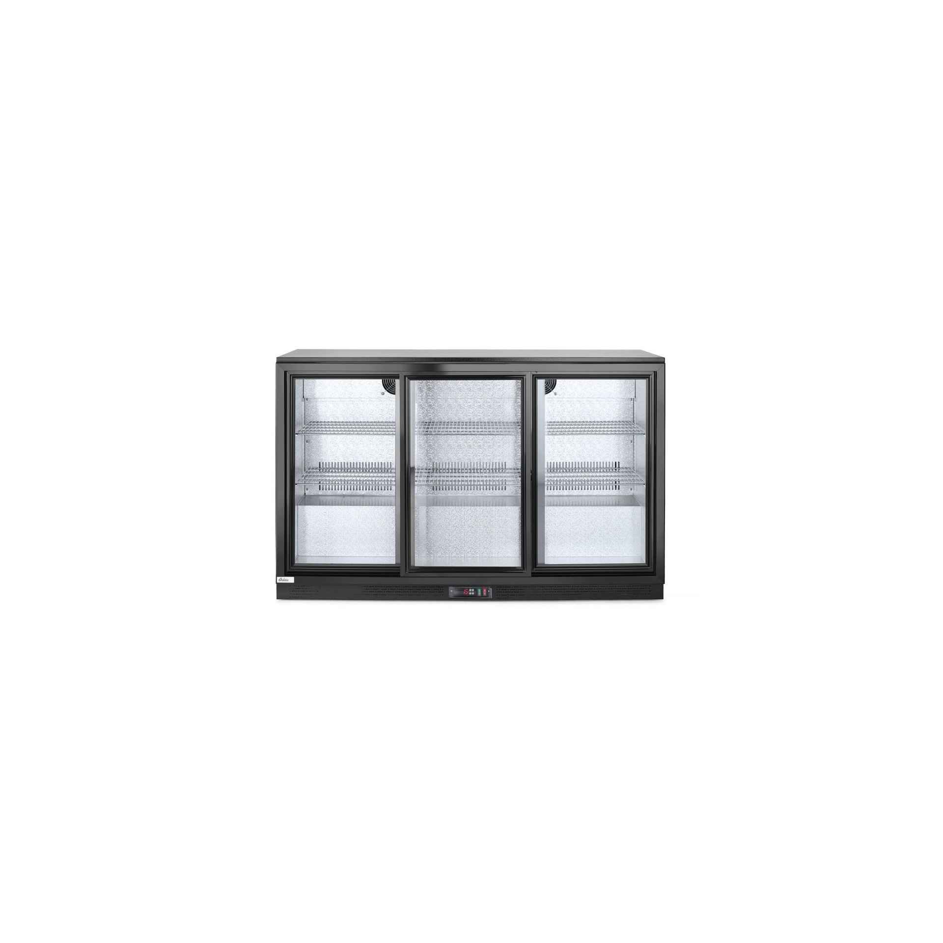 Kühlschrank mit drei Schiebetüren an der Bar, Arktic, 254L Kühlschrank mit drei Schiebetüren an der Bar, Arktic, 254L