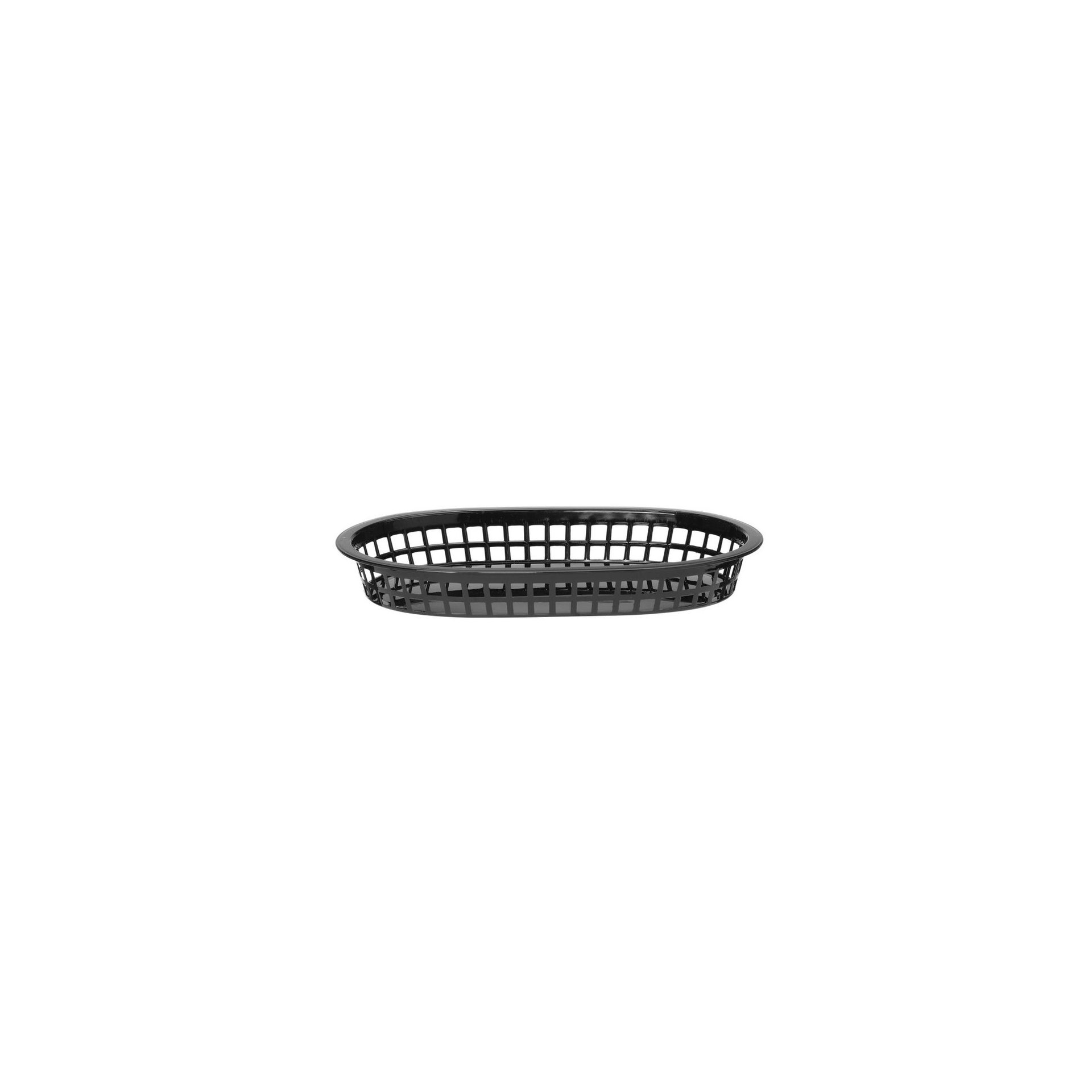 Servierkörbe im Fastfood-Stil, Schwarz 272x175x(H)38mm Servierkörbe im Fastfood-Stil, Schwarz 272x175x(H)38mm