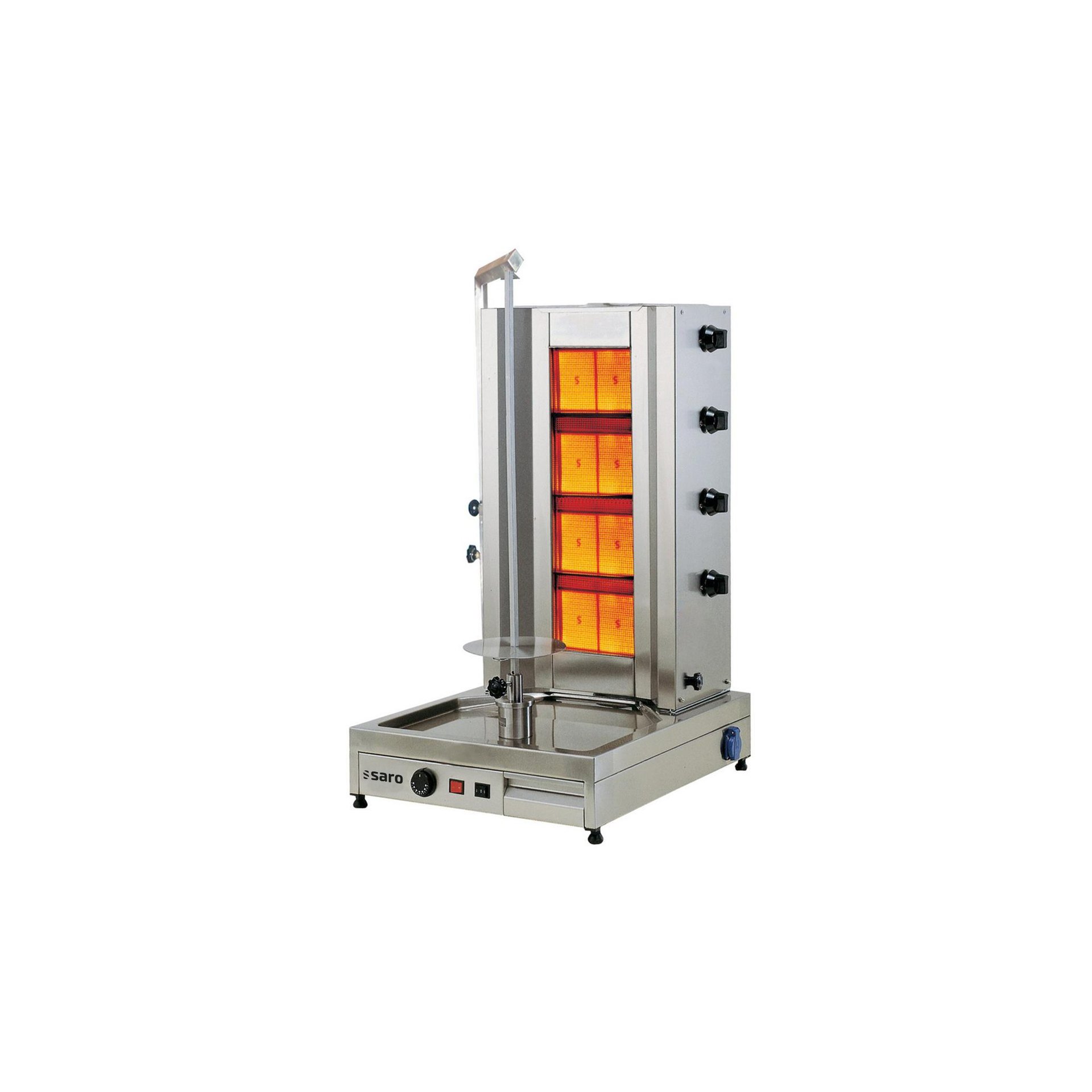Gas-Döner- / Gyrosgrill 4 Brenner Modell Tilla 4 Gas-Döner- / Gyrosgrill 4 Brenner Modell Tilla 4