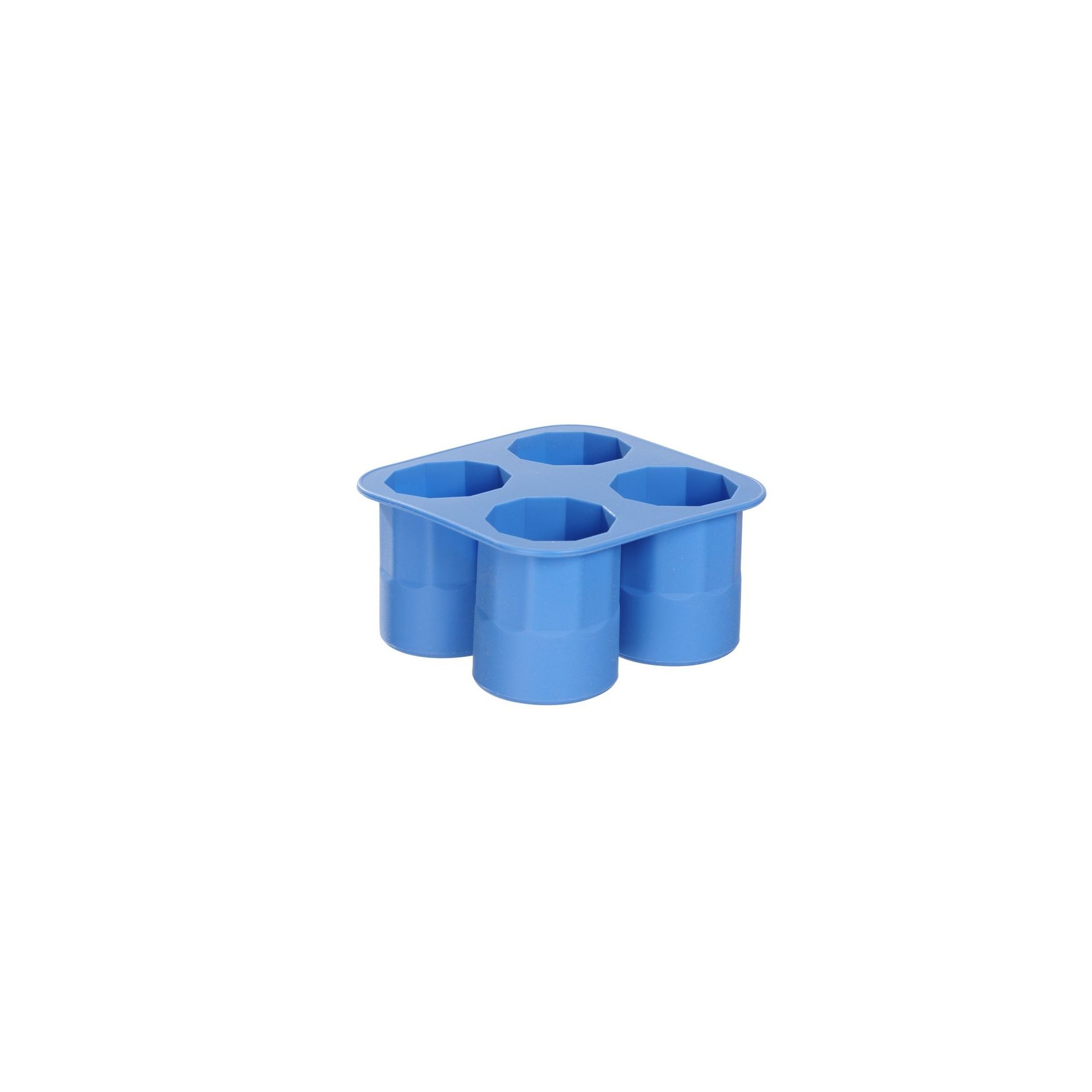 Eiswürfelform, Shotglas, BarUp, Blau, 122x122x(H)60mm Eiswürfelform, Shotglas, BarUp, Blau, 122x122x(H)60mm