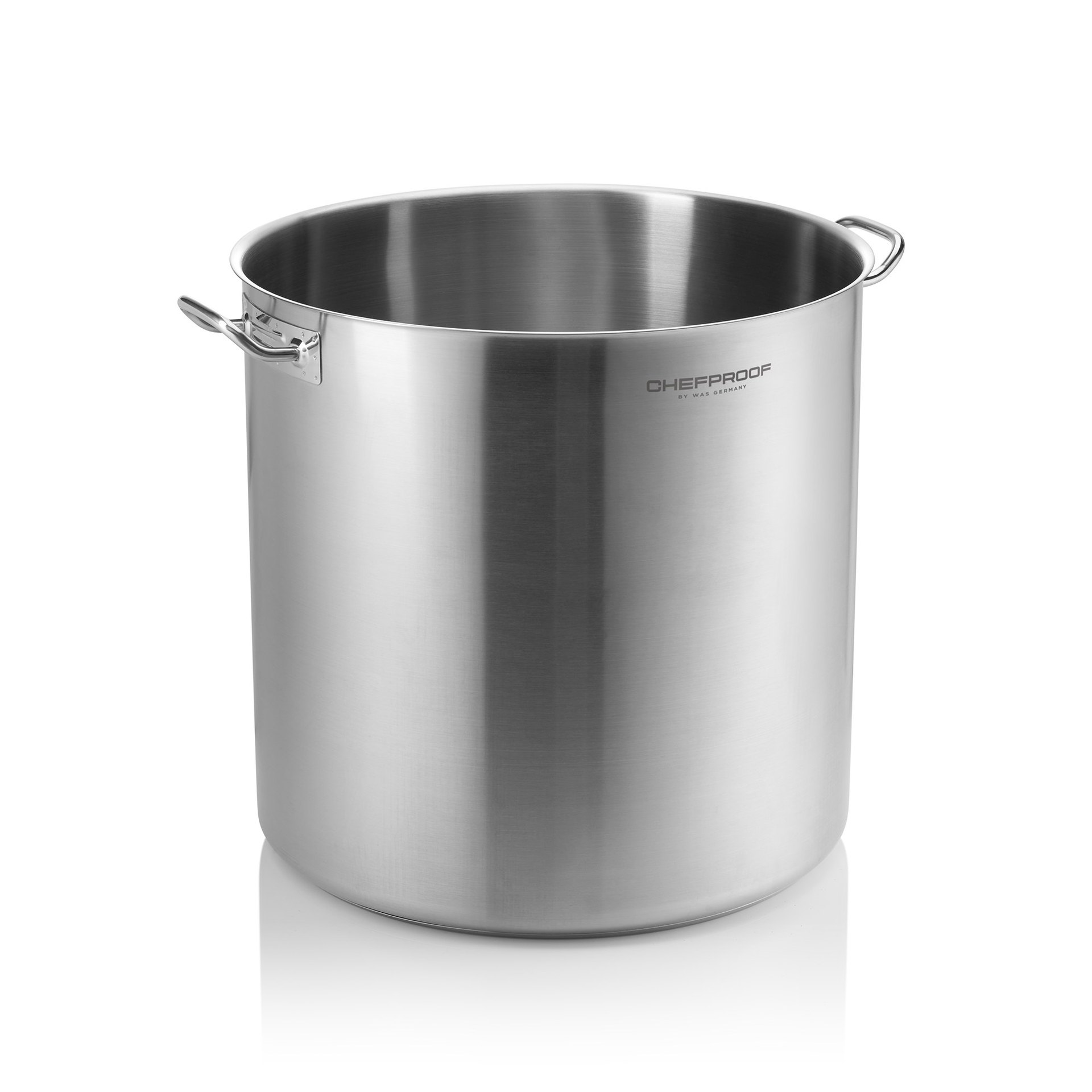 Suppentopf CHEFPROOF, Ø 40 cm, 50 ltr., Chromnickelstahl Suppentopf CHEFPROOF, Ø 50 cm, 100 ltr., Chromnickelstahl