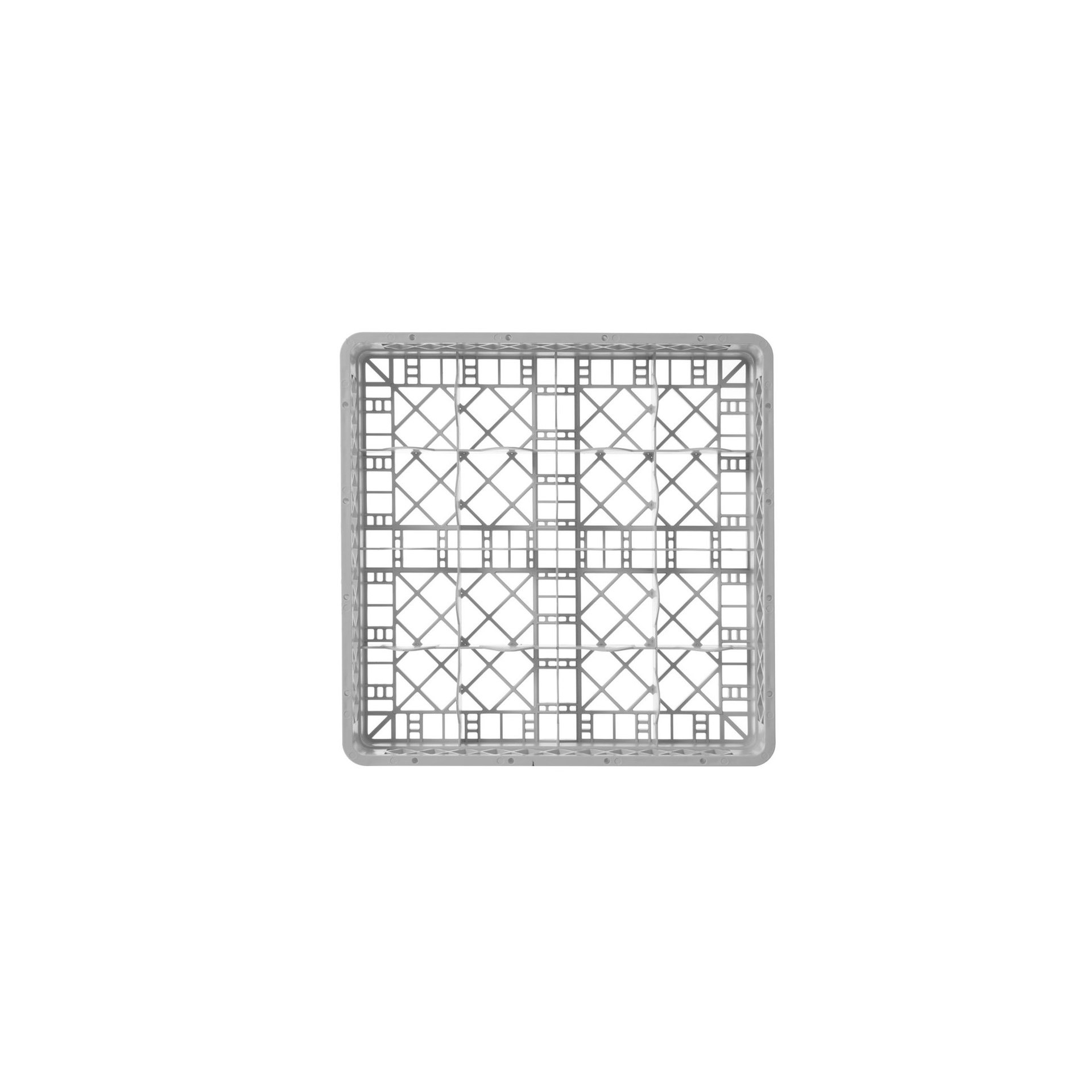 Gläserkorb für Geschirrspüler, 16 Fächer, 500x500x(H)104mm Gläserkorb für Geschirrspüler, 16 Fächer, 500x500x(H)104mm