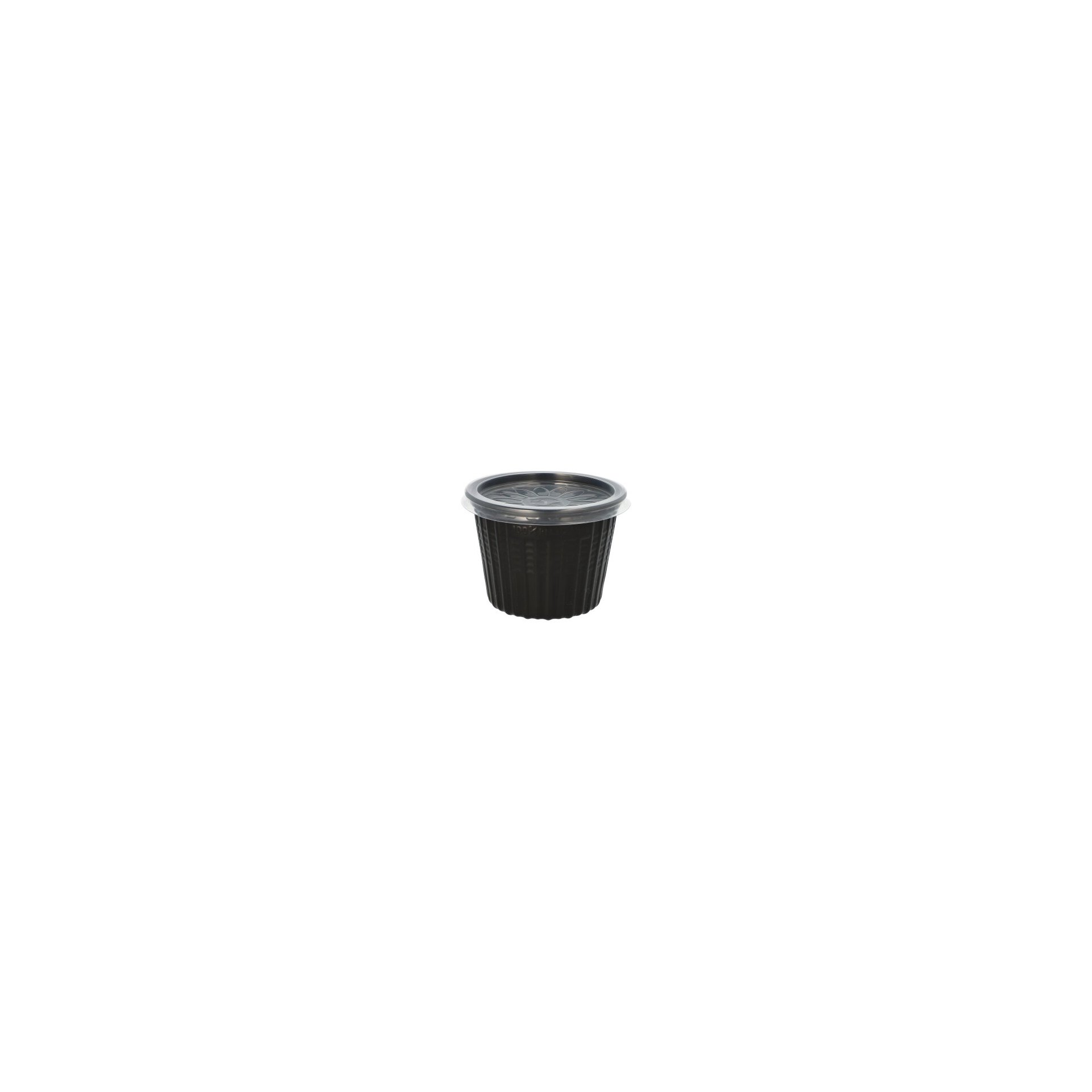 Mehrweg-Snack- und Suppenbecher PP 500 ml Ø 11,5 cm · 8,5 cm schwarz