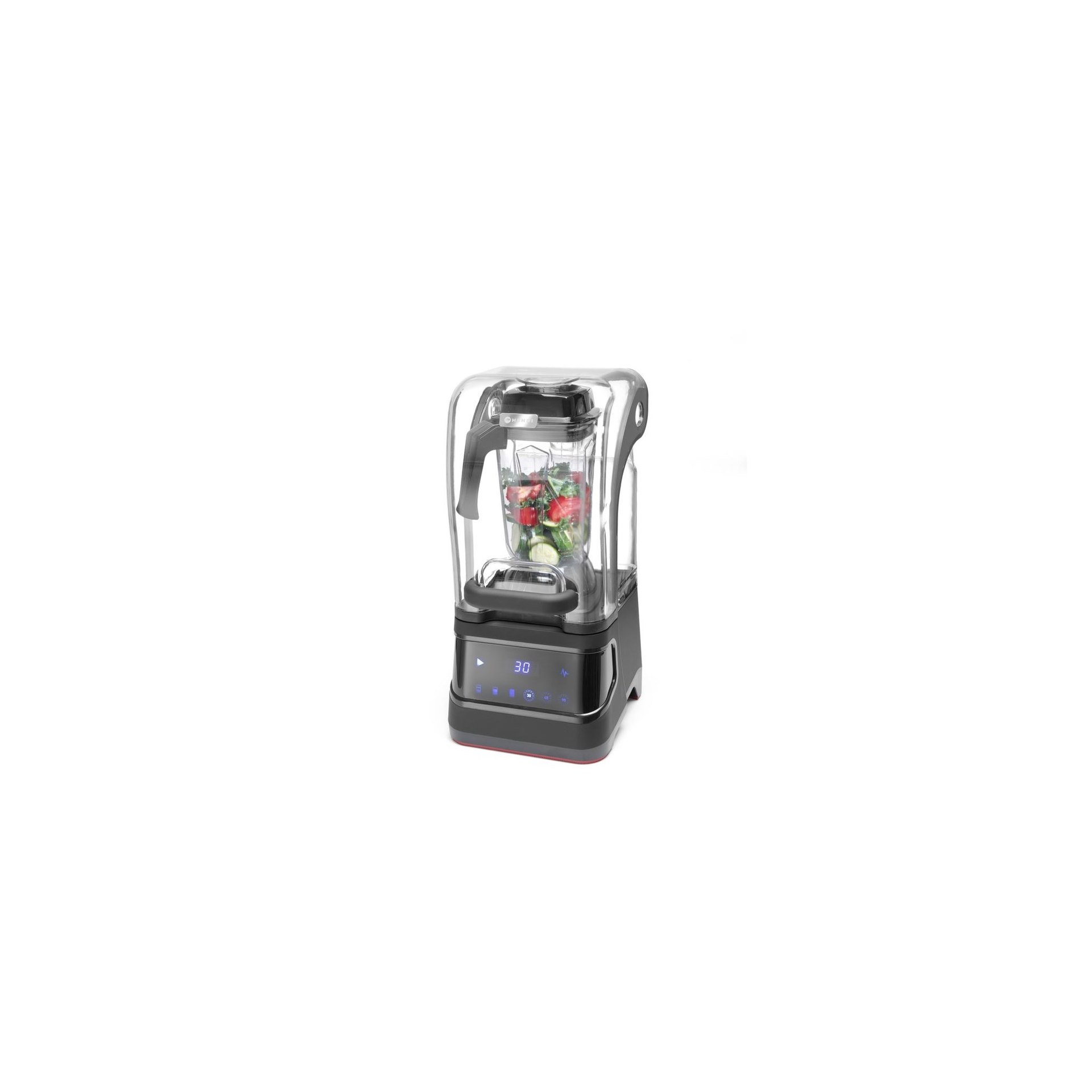 Digitaler Standmixer mit Schallgehäuse, 2,5L, Schwarz, 220-240V/1680W, 250x300x(H)546mm Digitaler Standmixer mit Schallgehäuse, 2,5L, Schwarz, 220-240V/1680W, 250x300x(H)546mm