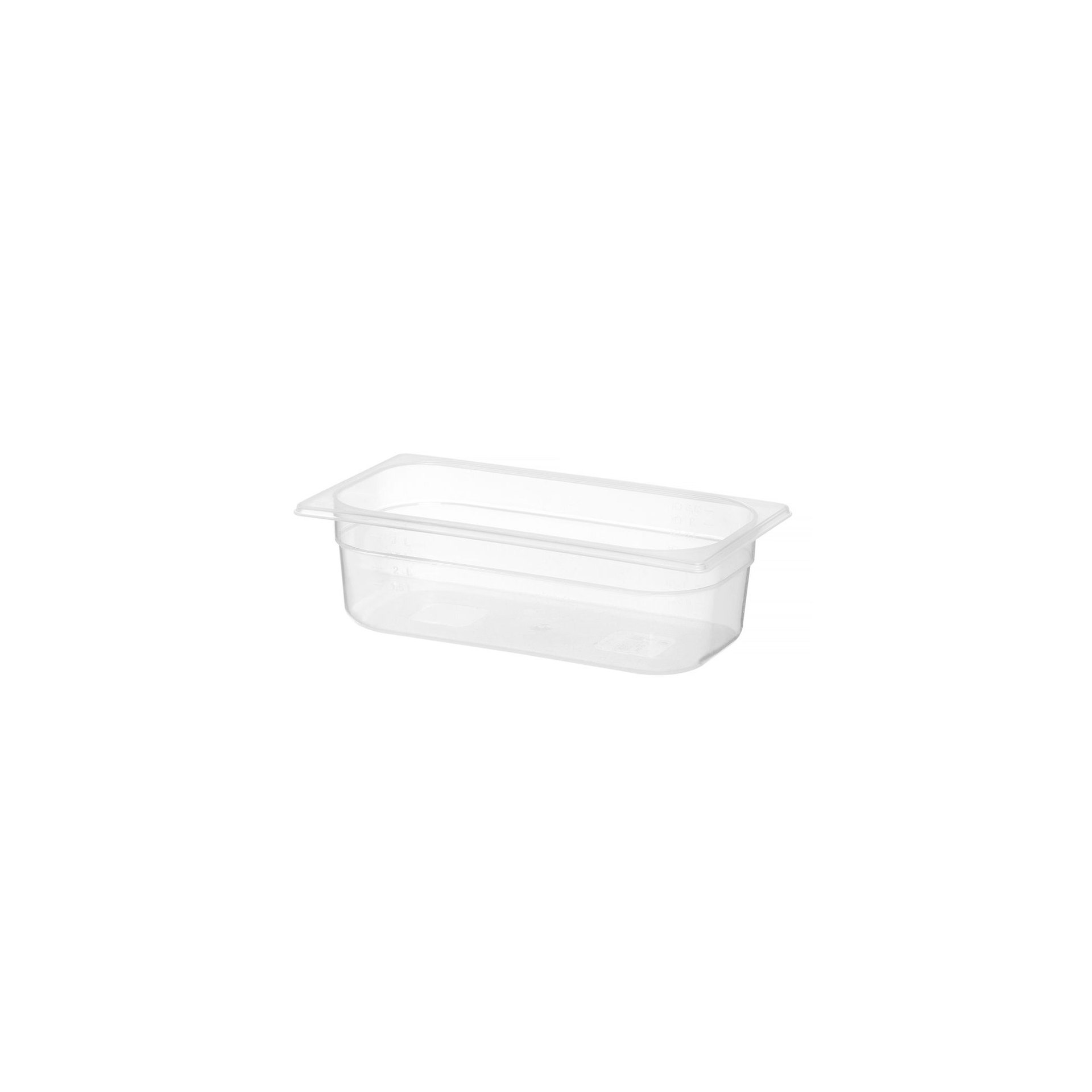 Gastronorm-Behälter 1/3, Profi Line, GN 1/3, 4L, Transparent, 325x176x(H)100mm Gastronorm-Behälter 1/3, Profi Line, GN 1/3, 4L, Transparent, 325x176x(H)100mm