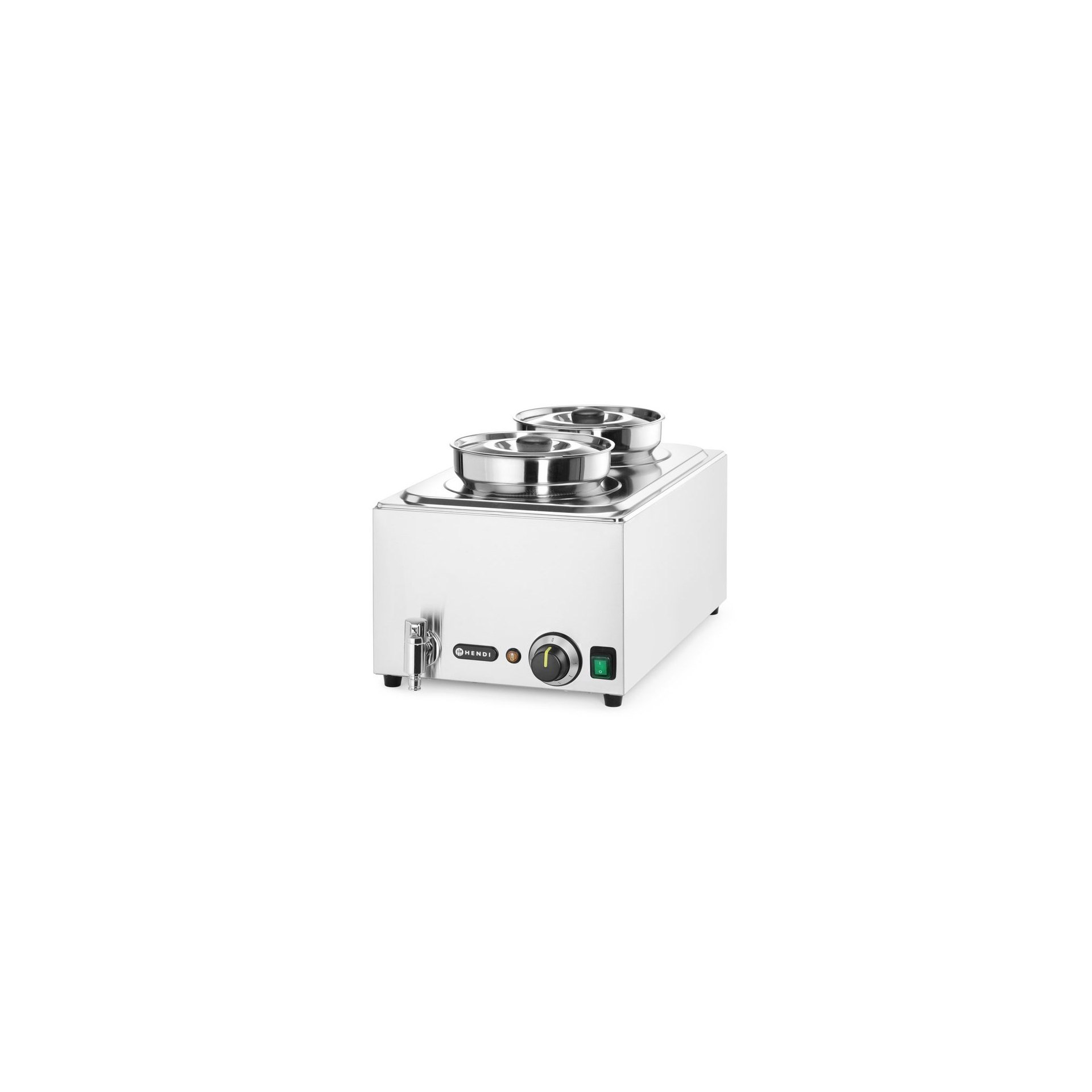 Set: Bain-Marie Ranger + 2x 4L Container mit Deckel, 8L, 220-240V/1000W, 604x332x(H)315mm Set: Bain-Marie Ranger + 2x 4L Container mit Deckel, 8L, 220-240V/1000W, 604x332x(H)315mm