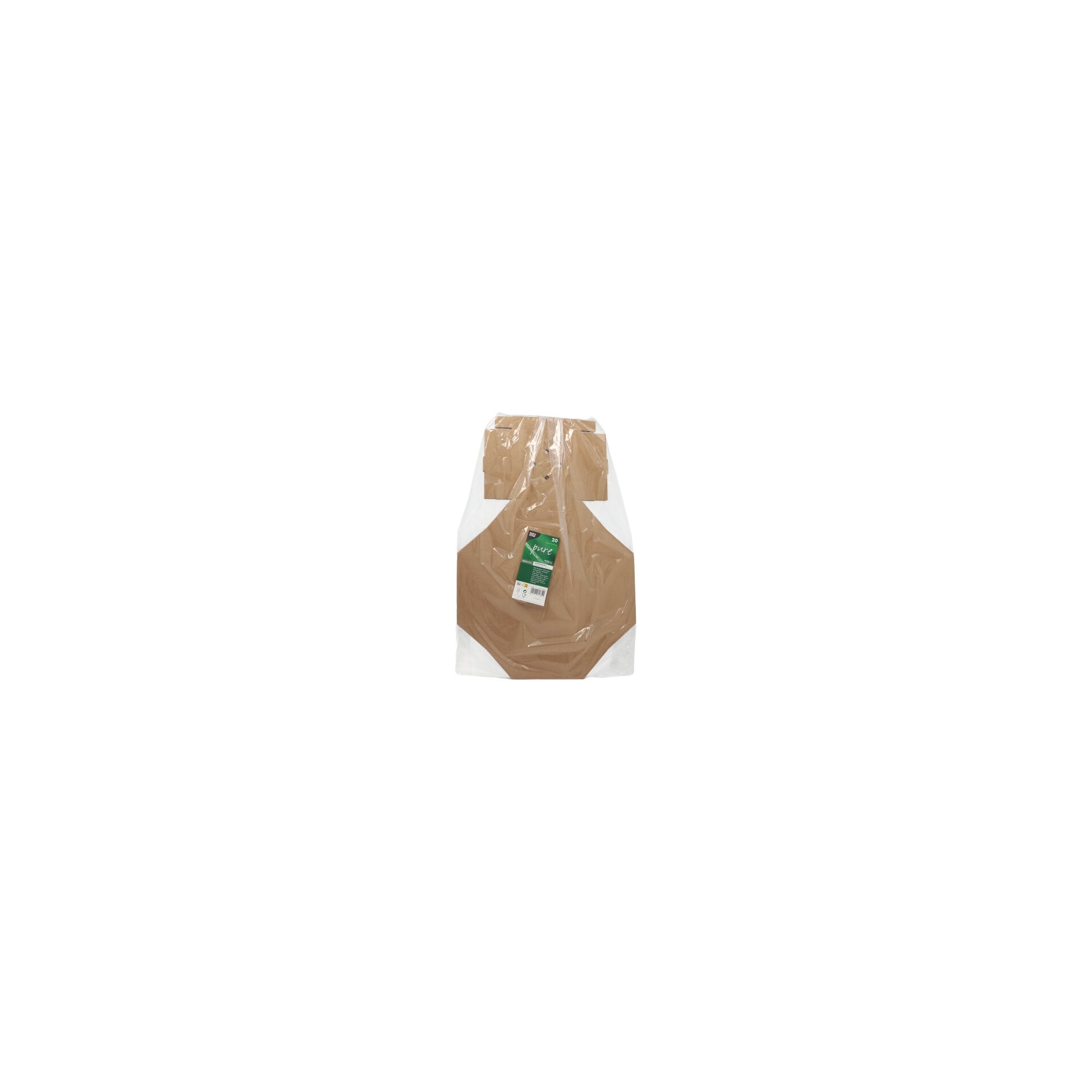 Burgerboxen, Pappe "pure" 10 cm x 13 cm x 13 cm braun faltbar, klein Burgerboxen, Pappe "pure" 10 cm x 13 cm x 13 cm braun faltbar, klein