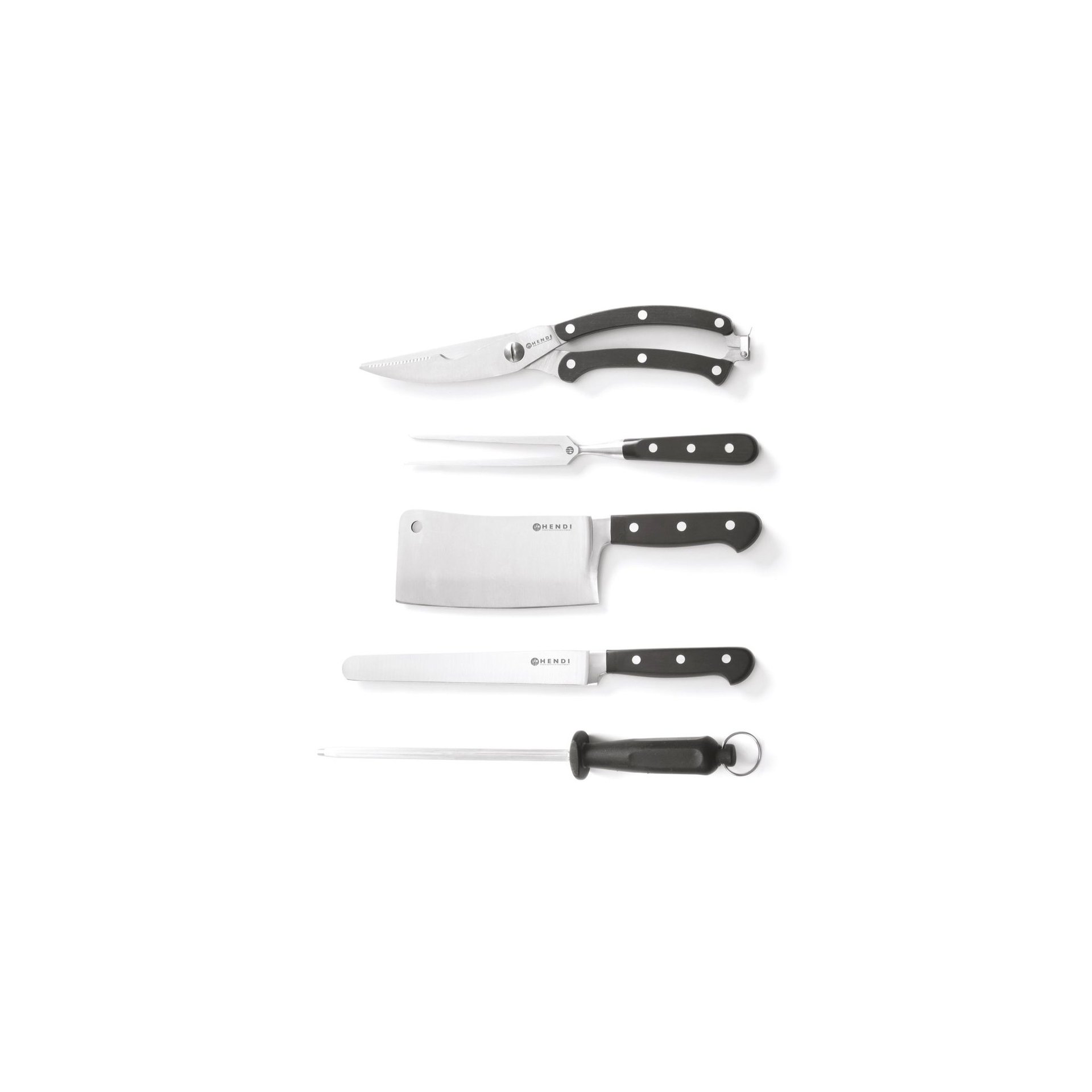 Geflügelschere, Kitchen Line, Schwarz, (L)260mm
