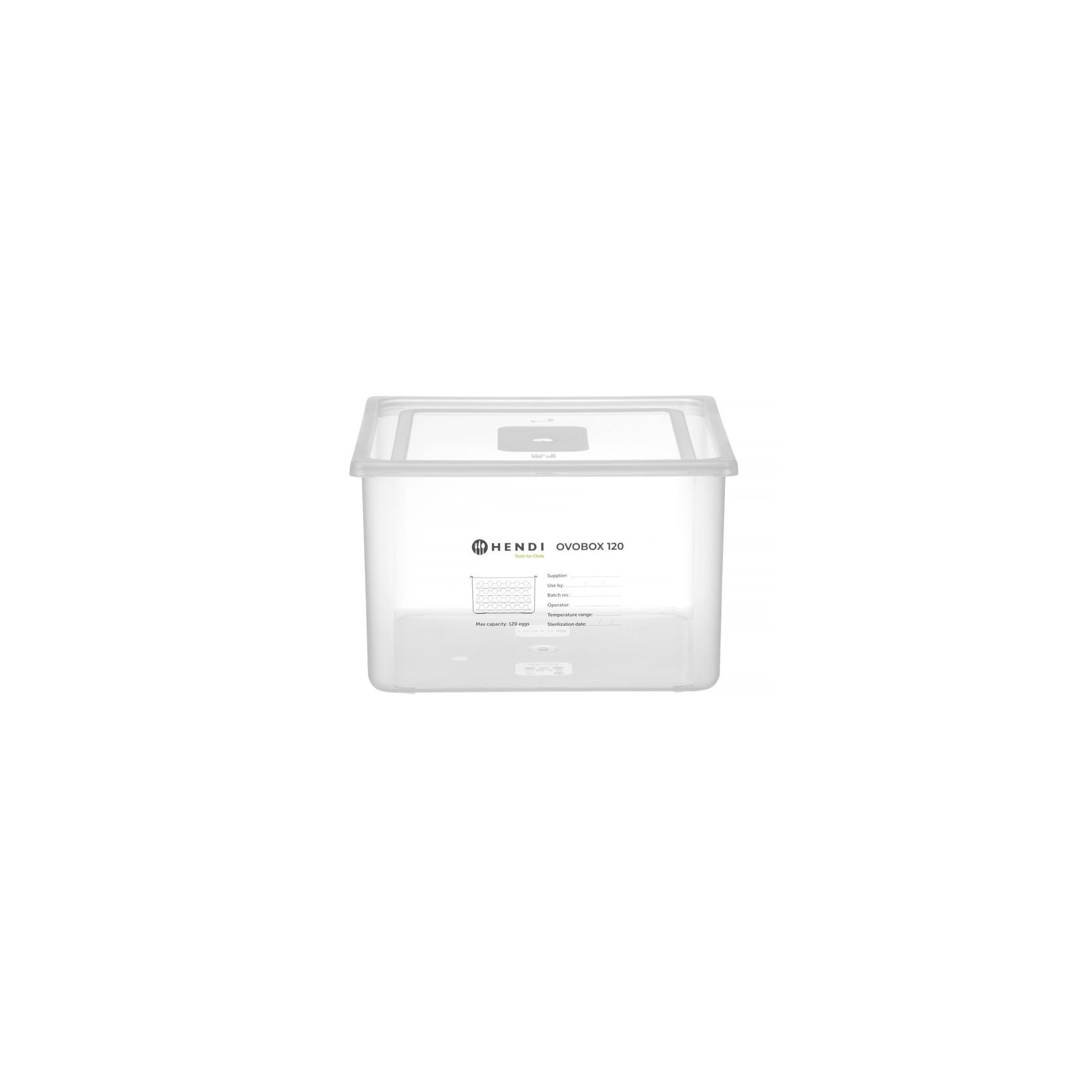 Eierbehälter HENDI OVOBOX 120, GN 2/3, 18L, 355x325x(H)200mm