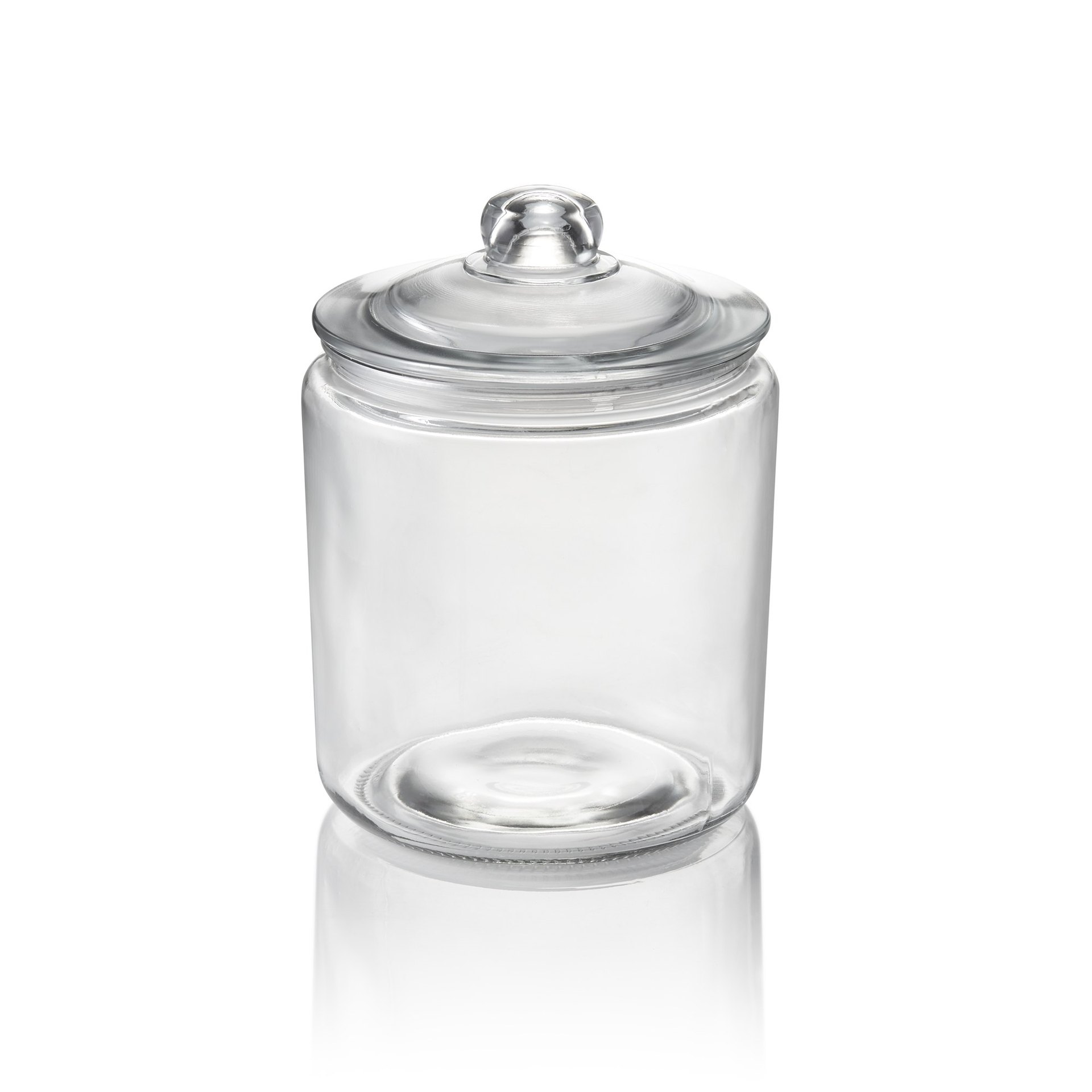 Vorratsglas, 4 ltr., Ø 19 cm, Höhe 25 cm, Glas, Polyethylen Vorratsglas, 4 ltr., Ø 19 cm, Höhe 25 cm, Glas, Polyethylen