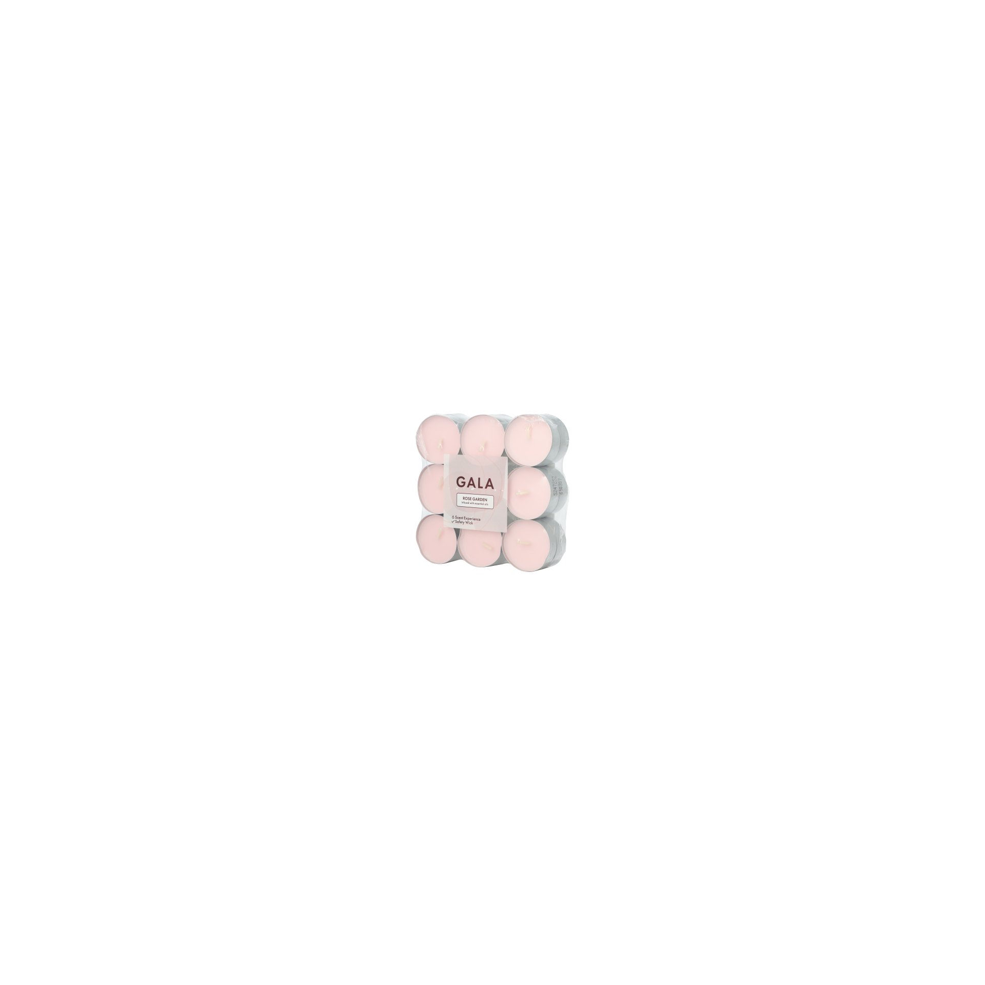 "GALA" Duftlichte Ø 37,5 mm · 16,6 mm rose - Rose Garden "GALA" Duftlichte Ø 37,5 mm · 16,6 mm rose - Rose Garden