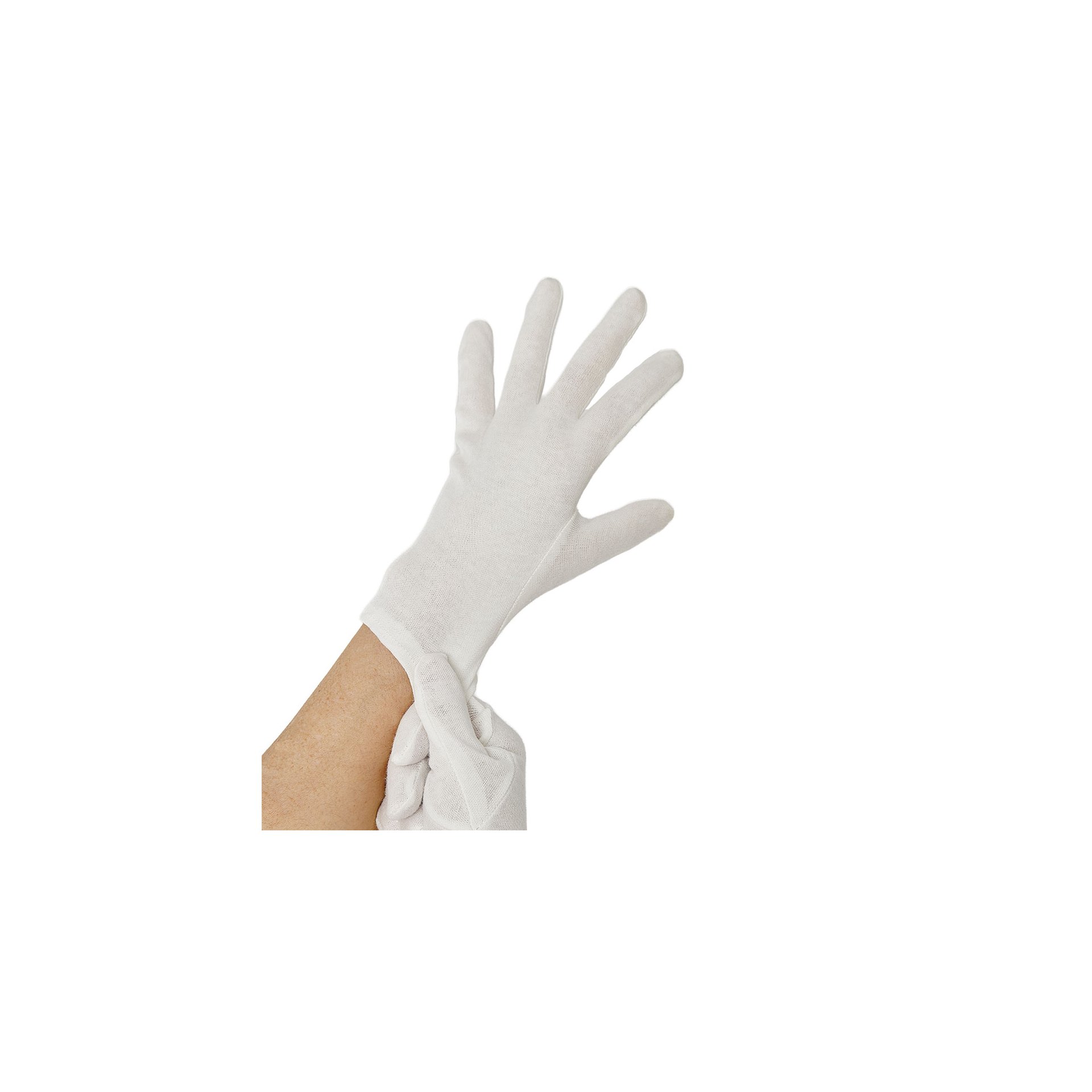 Paar "WORK-INN/-PS" Baumwollhandschuhe weiss Größe: 2XL