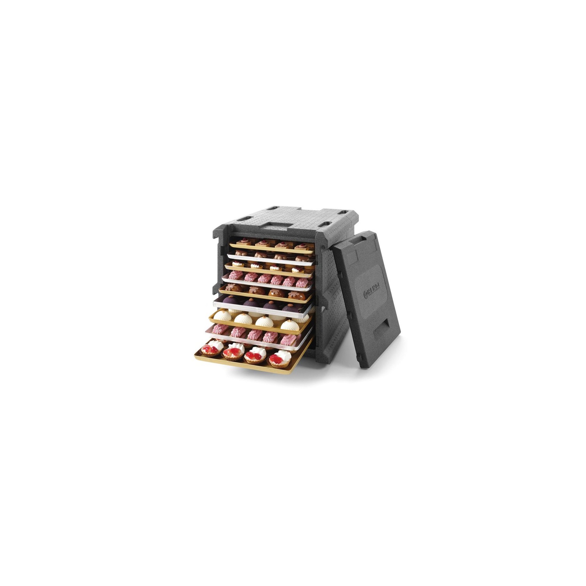 Thermobox 9x 600x400mm, Profi Line, 128L, 540x700x(H)640mm Thermobox 9x 600x400mm, Profi Line, 128L, 540x700x(H)640mm