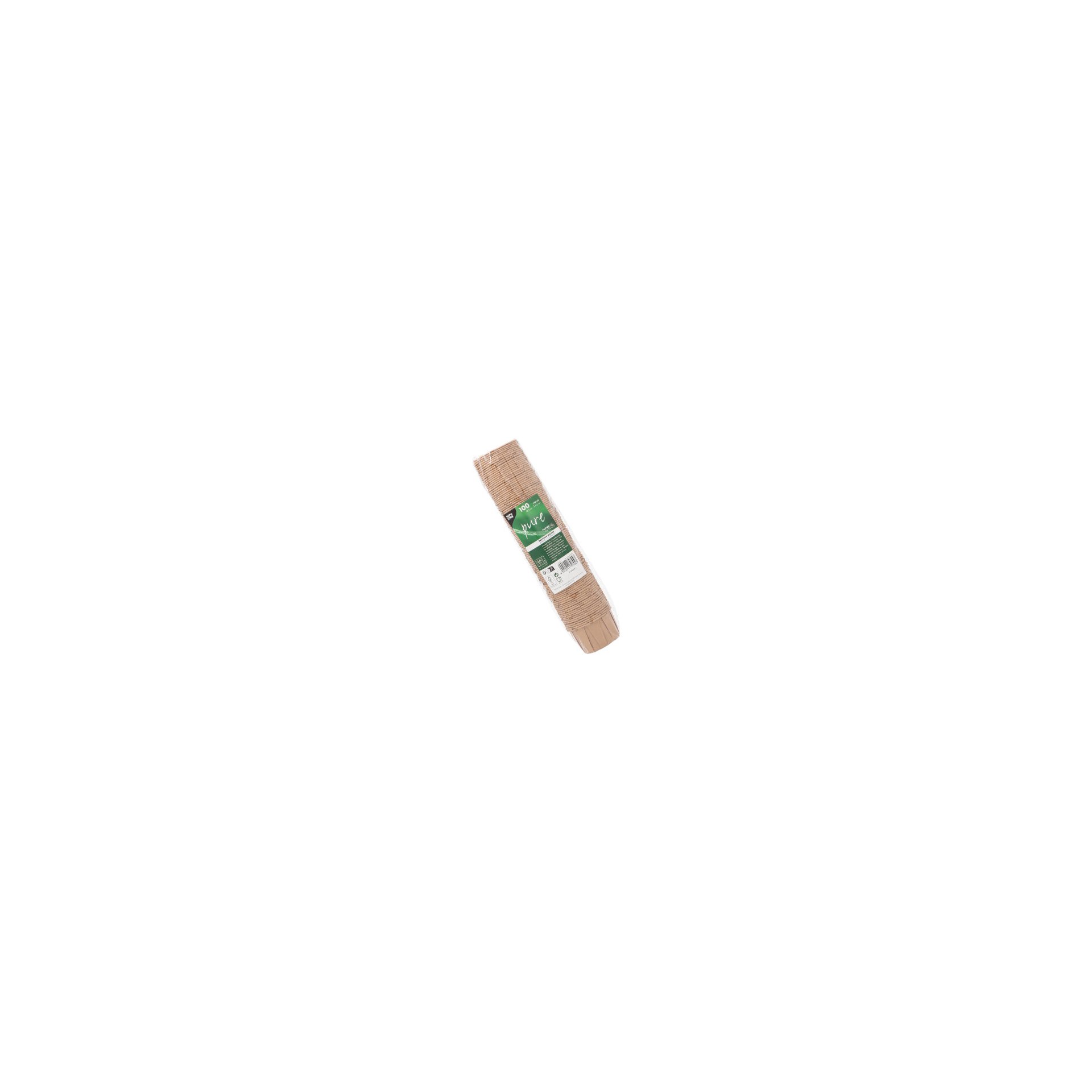 Dressingbecher, Papier "pure" 110 ml Ø 7 cm · 4,2 cm braun