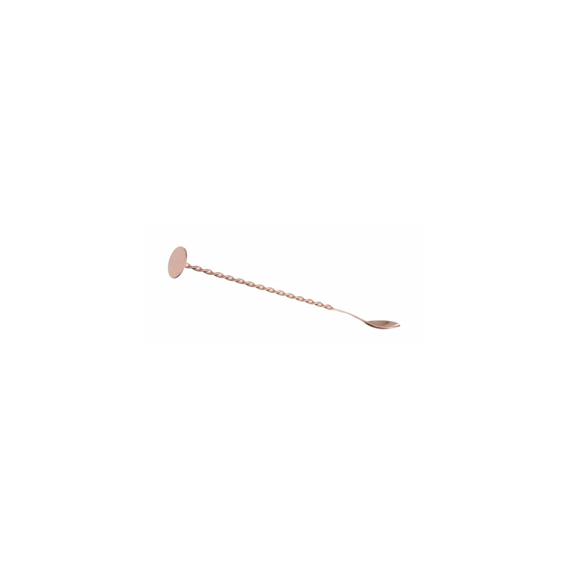 Barlöffel mit Stößel, BarUp, Kupfer, 280x35mm Barlöffel mit Stößel, BarUp, Kupfer, 280x35mm