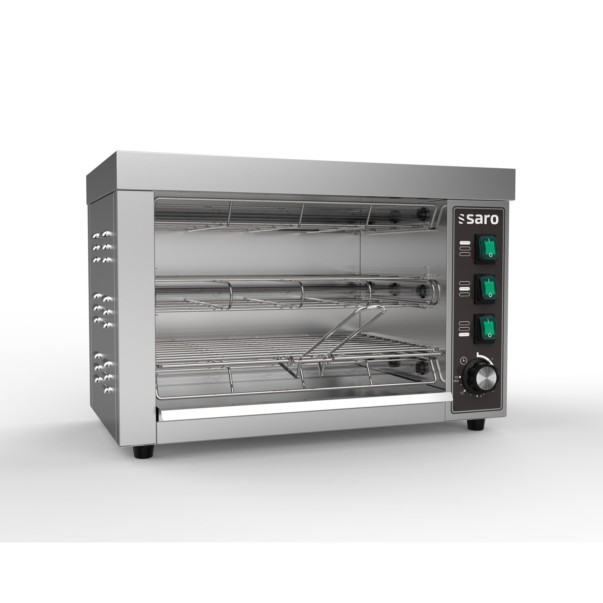 Doppelter Quarzröhren-Toaster Modell ALIVA Doppelter Quarzröhren-Toaster Modell ALIVA