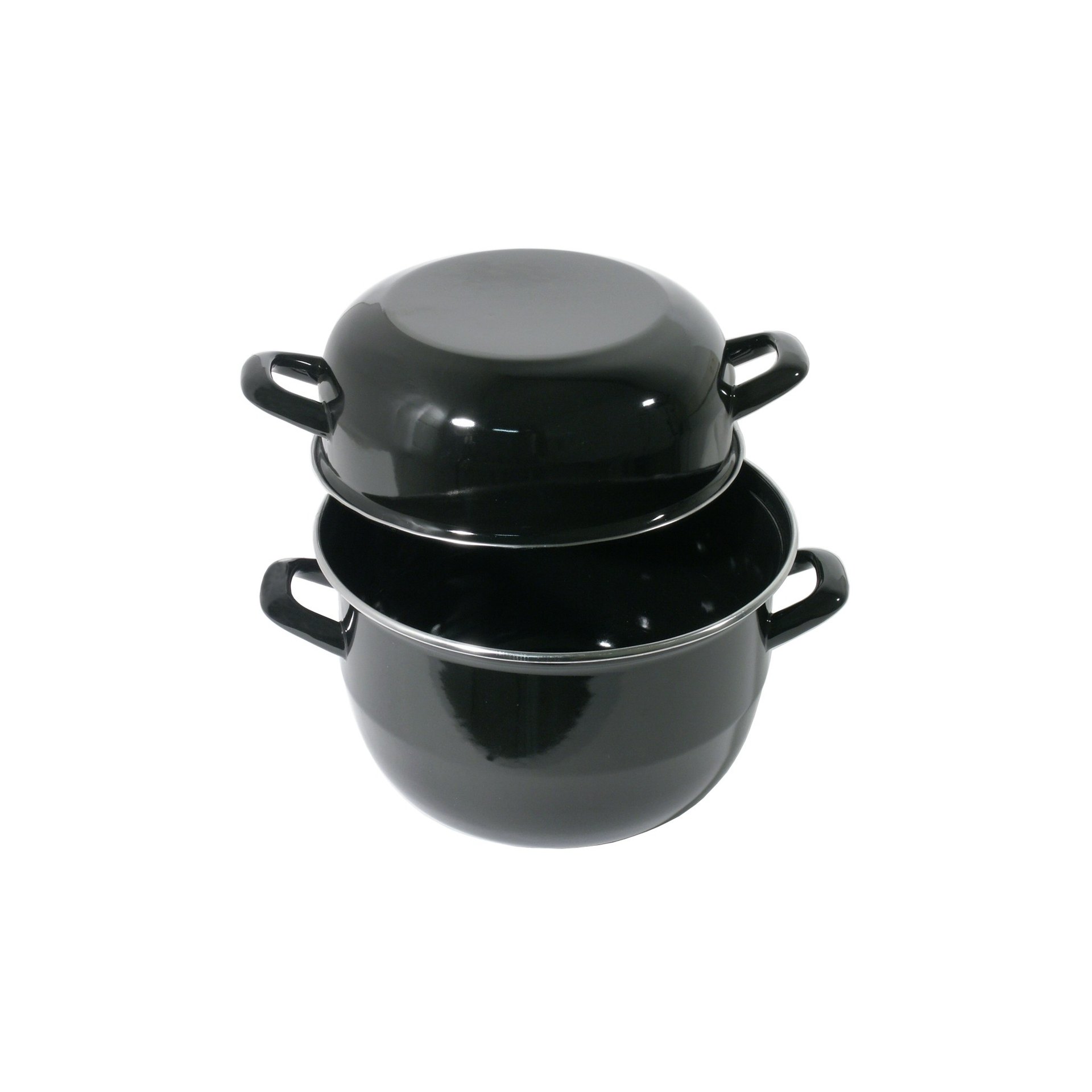 Muschelserviertopf für ca. 1 kg Muscheln Muschelserviertopf für ca. 1 kg Muscheln
