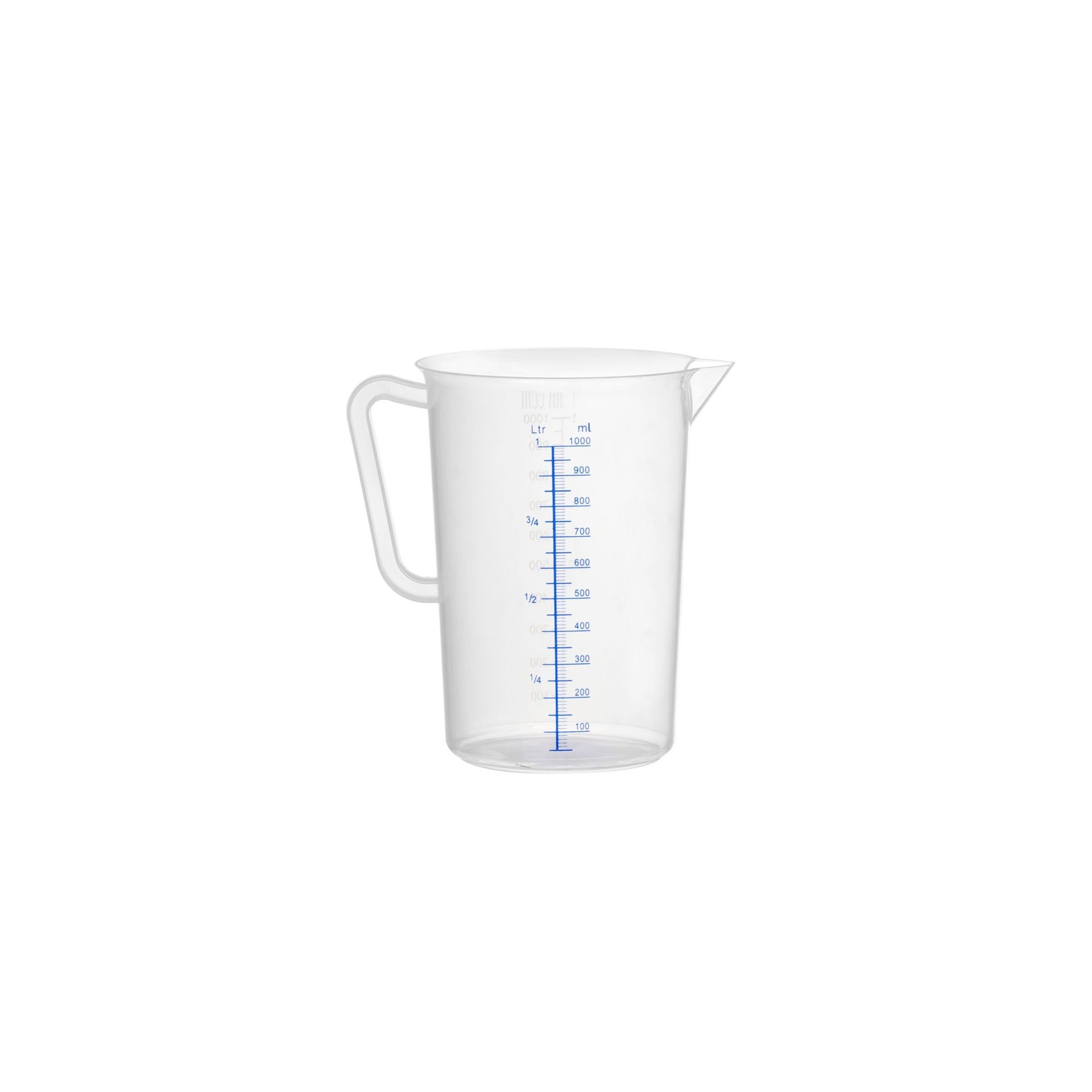 Messbecher, Polyproylen, 1L, ⌀110x(H)170mm Messbecher, Polyproylen, 1L, ⌀110x(H)170mm