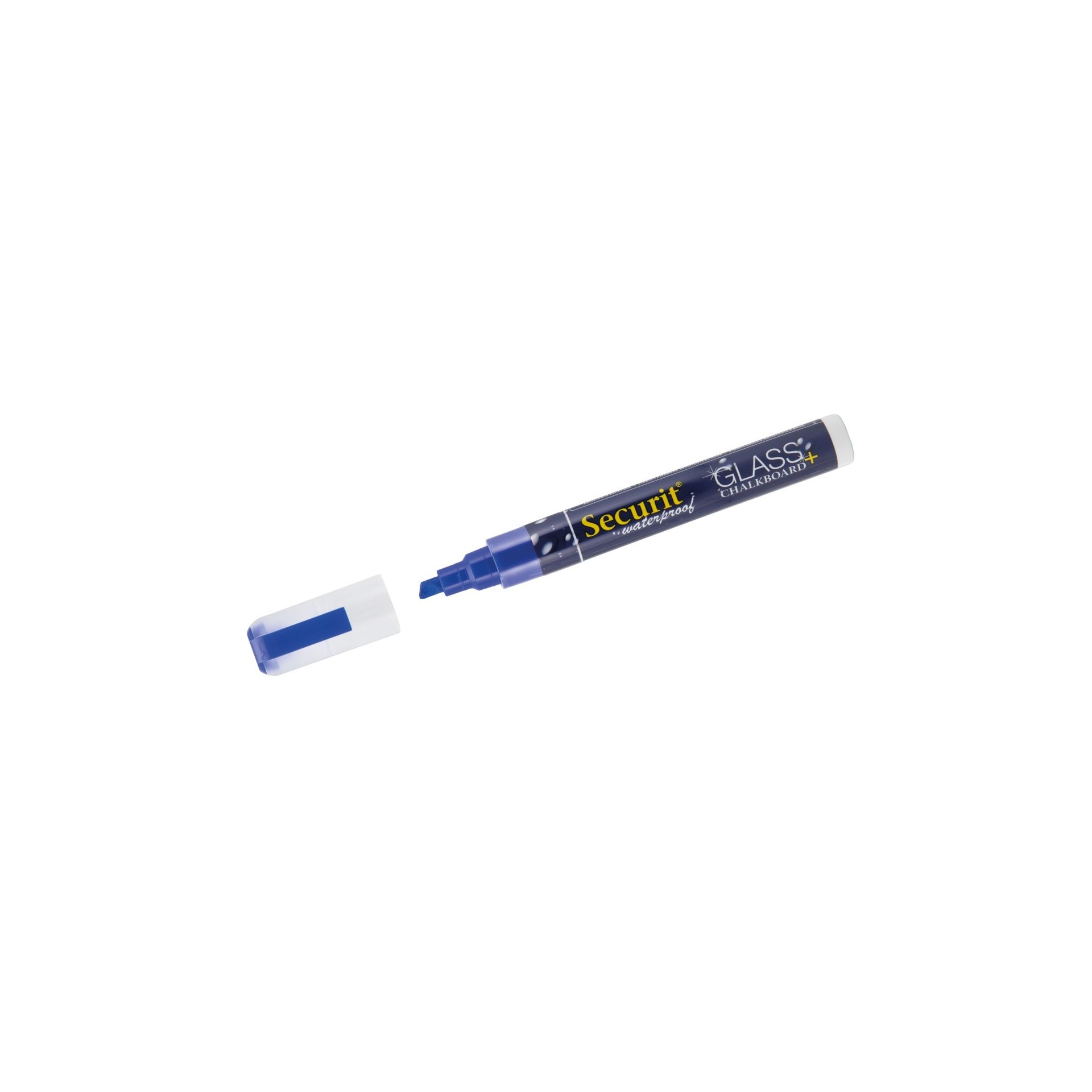 Kreidemarker, wetterfest blau