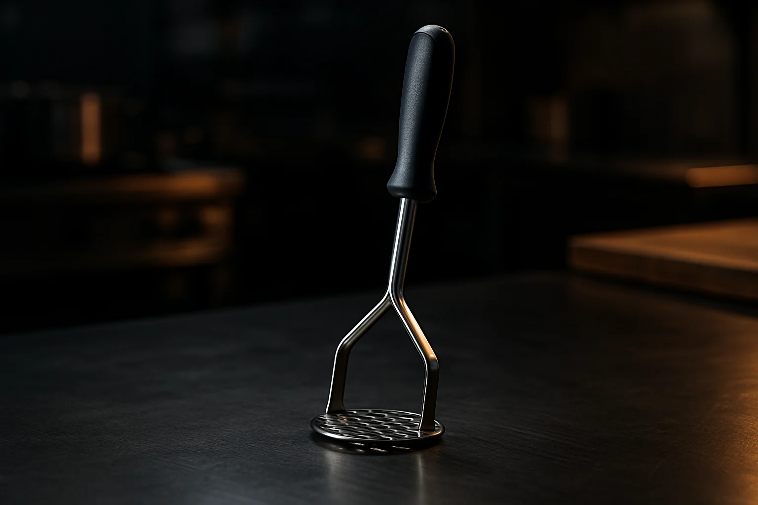 Kartoffelstampfer mit ergonomischem Griff in Gastronomie