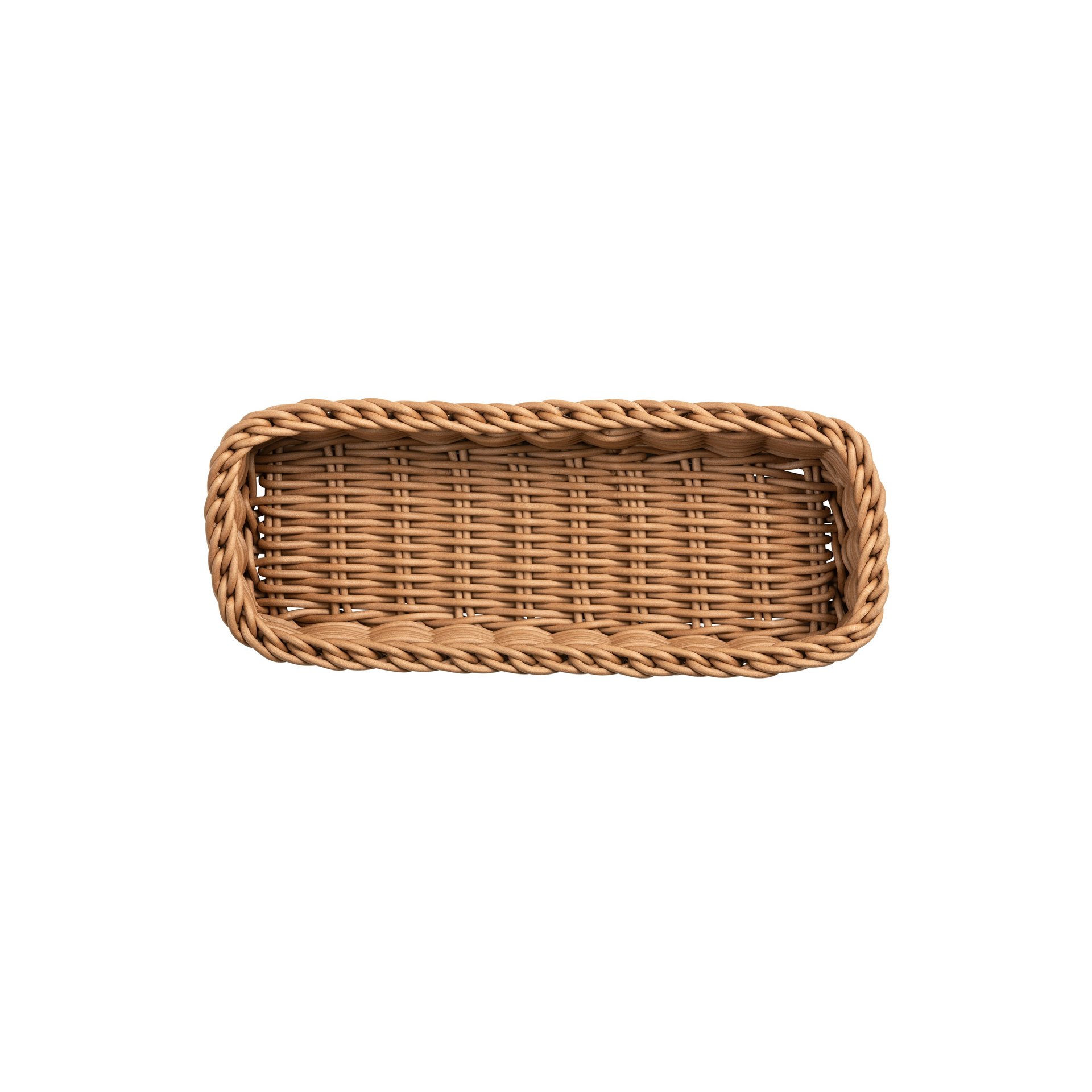 Besteckkorb 27 x 10 x 5 cm, braun Besteckkorb 27 x 10 x 5 cm, braun