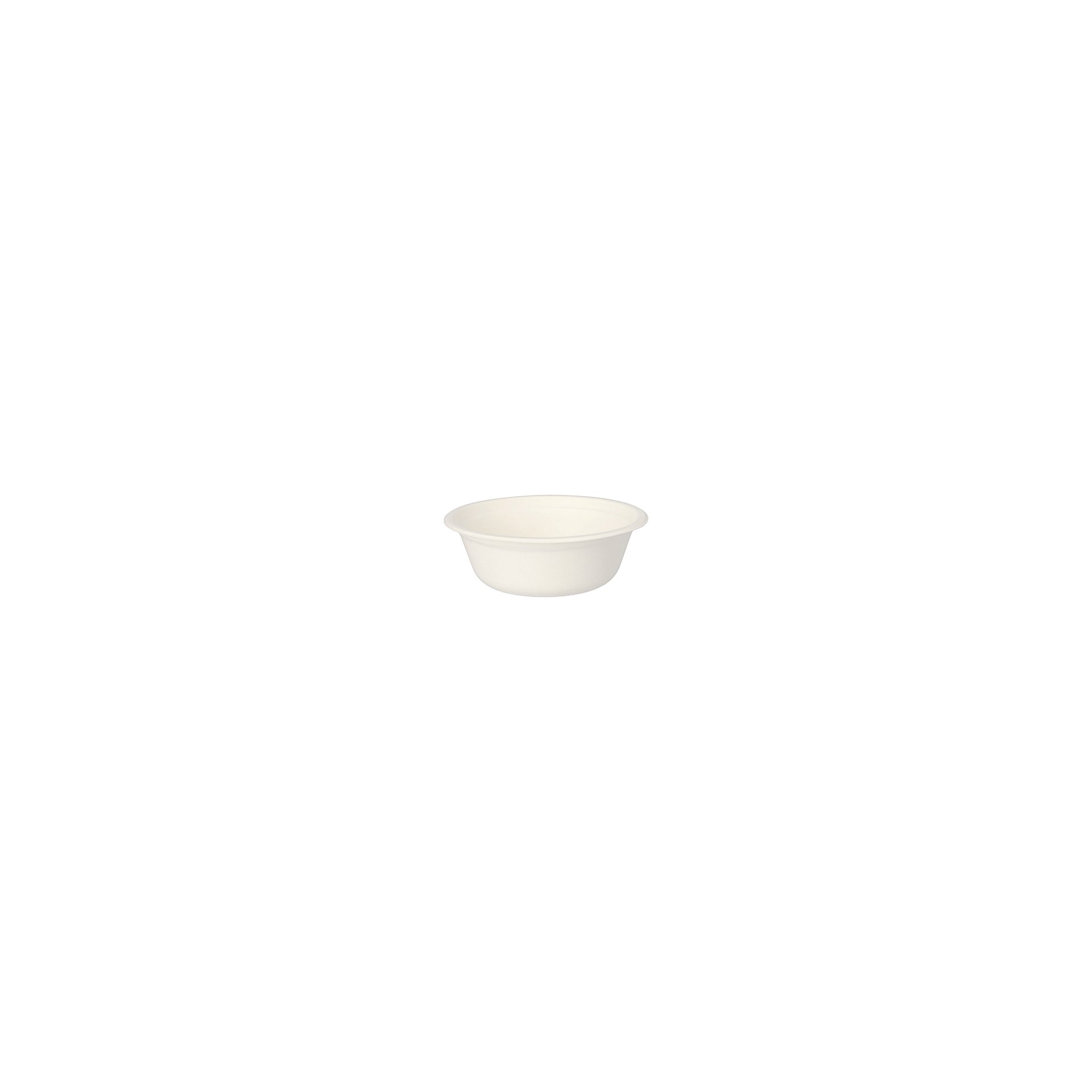 Schalen, Zuckerrohr "pure" 500 ml Ø 15,5 cm · 5,4 cm weiss