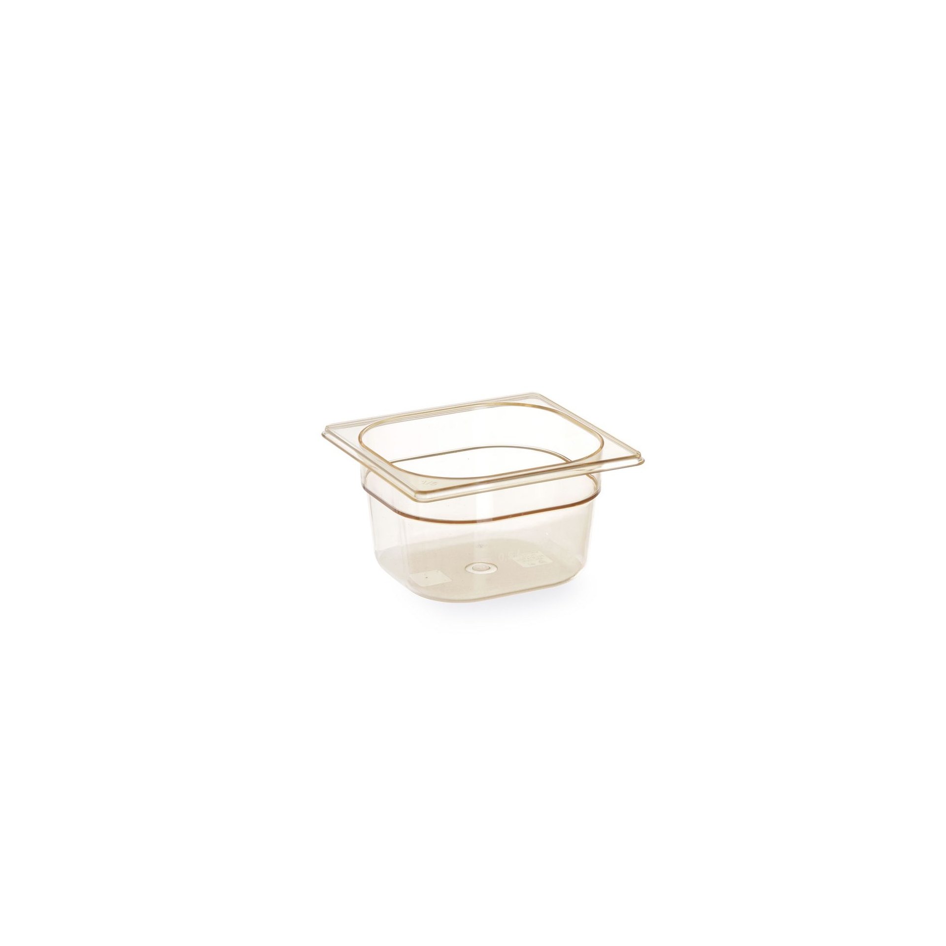 Gastronorm-Behälter 1/6, hochtemperatubeständig, GN 1/6, 1,6L, Transparent, 176x162x(H)100mm Gastronorm-Behälter 1/6, hochtemperatubeständig, GN 1/6, 1,6L, Transparent, 176x162x(H)100mm