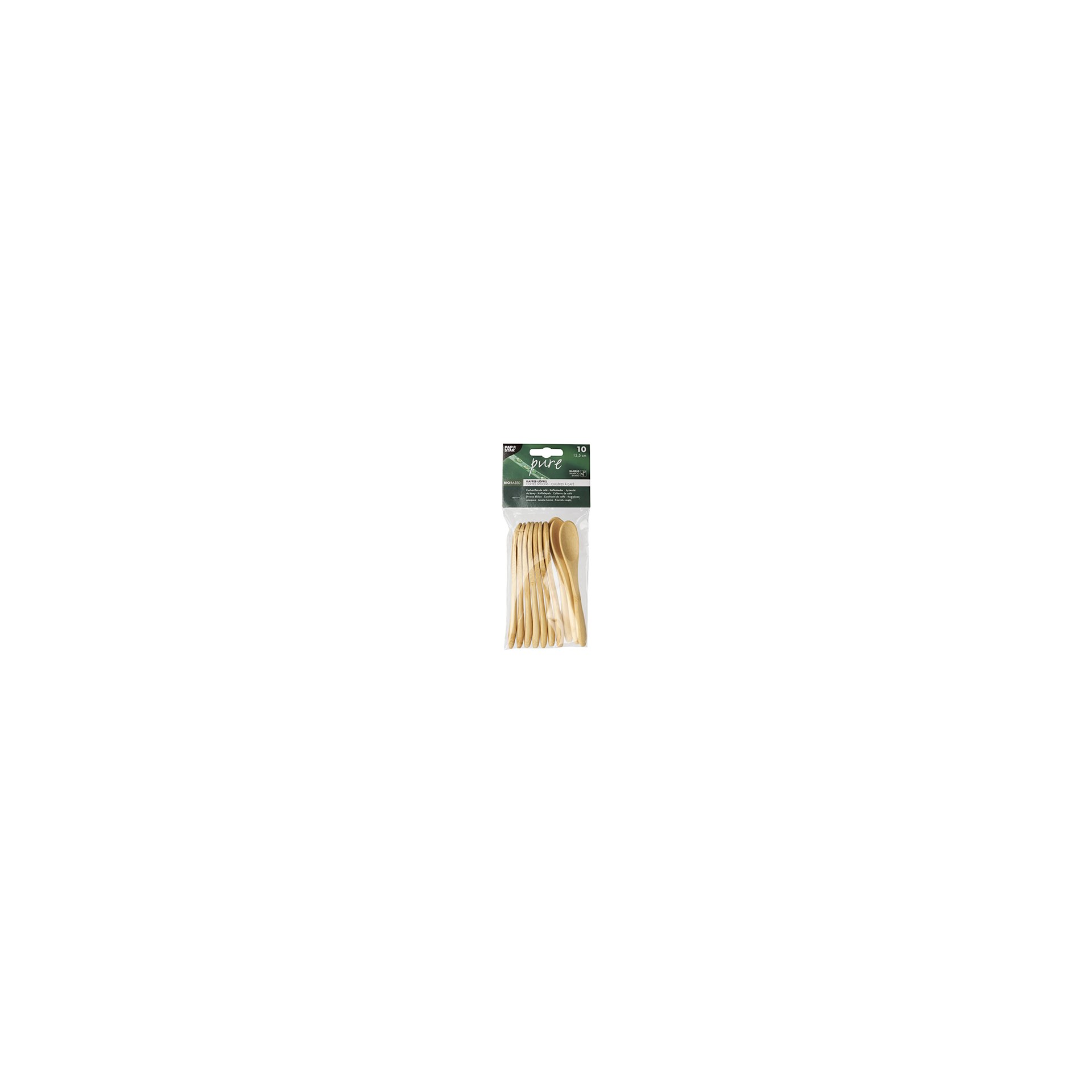 Kaffeelöffel, Bambus "pure" 13,5 cm Kaffeelöffel, Bambus "pure" 13,5 cm