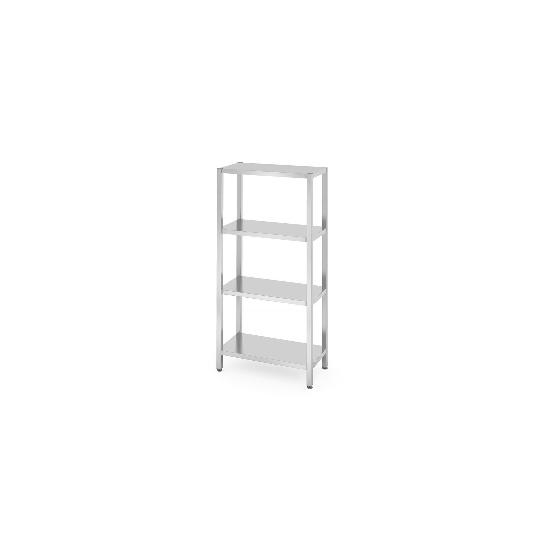 Lagerregal mit 4 Regalen – verschraubt, Kitchen Line, 800x400x(H)1800mm Lagerregal mit 4 Regalen – verschraubt, Kitchen Line, 800x400x(H)1800mm