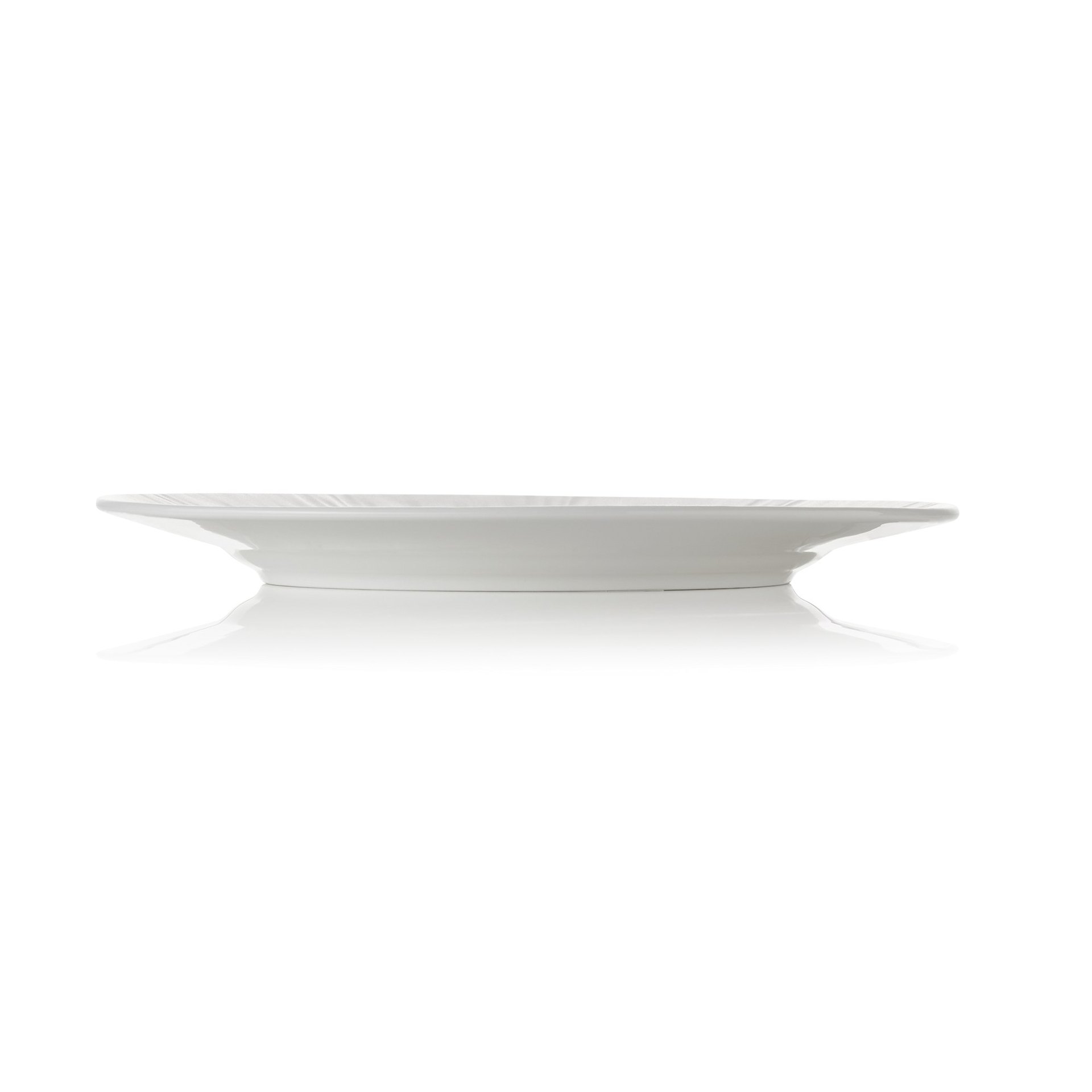 Teller Set MAYA SHIRO, flach, Ø 27 cm, weiß