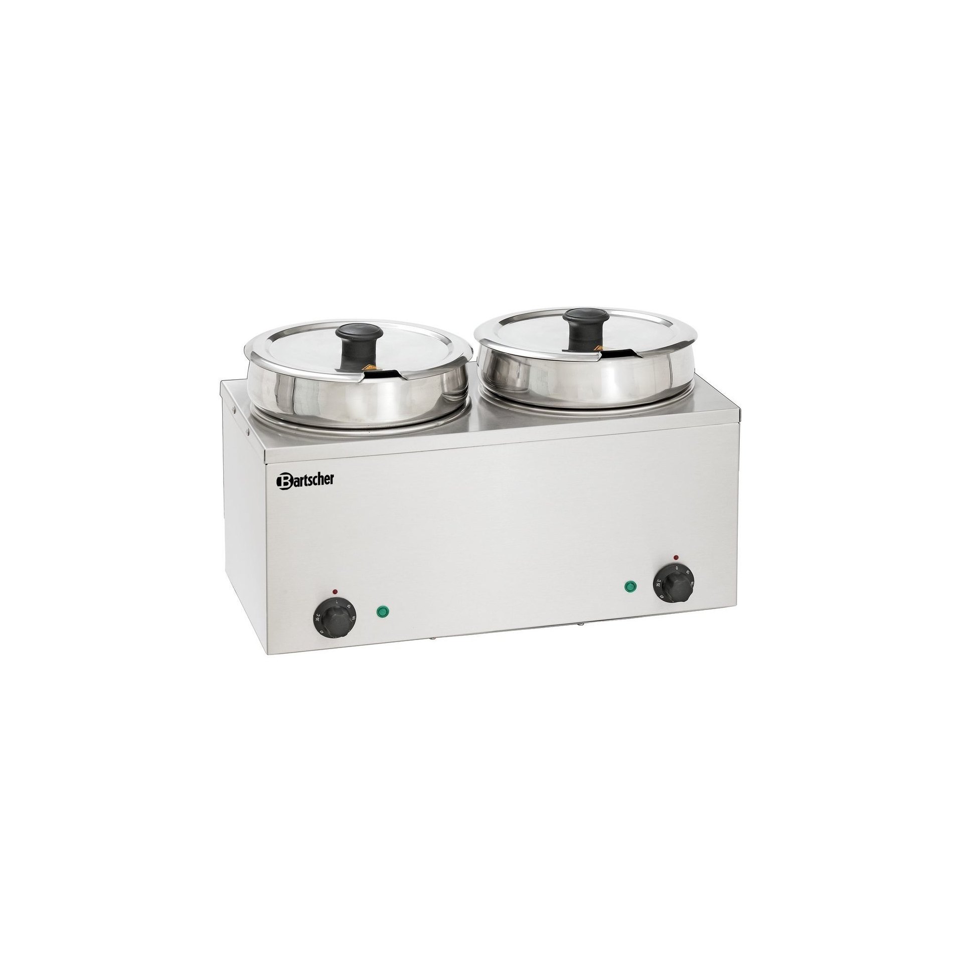 Bain Marie Hotpot, 2x Topf, 6,5 L
