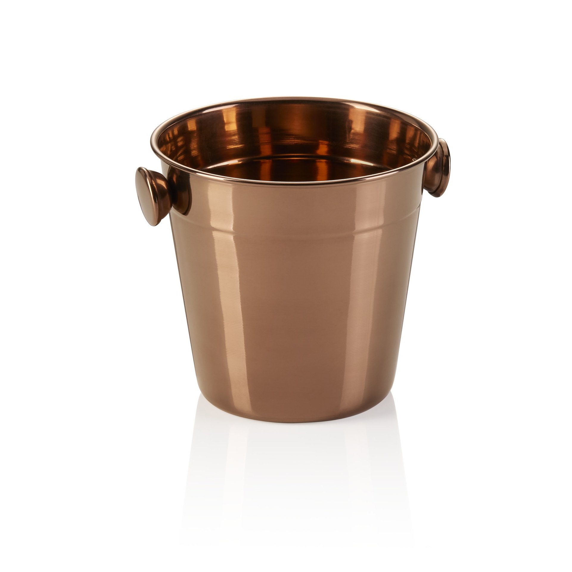 Mini Eiseimer, Ø 11 cm, Höhe 11 cm, 0,50 ltr., PVD bronze, Chromnickelstahl Mini Eiseimer, Ø 11 cm, Höhe 11 cm, 0,50 ltr., PVD bronze, Chromnickelstahl