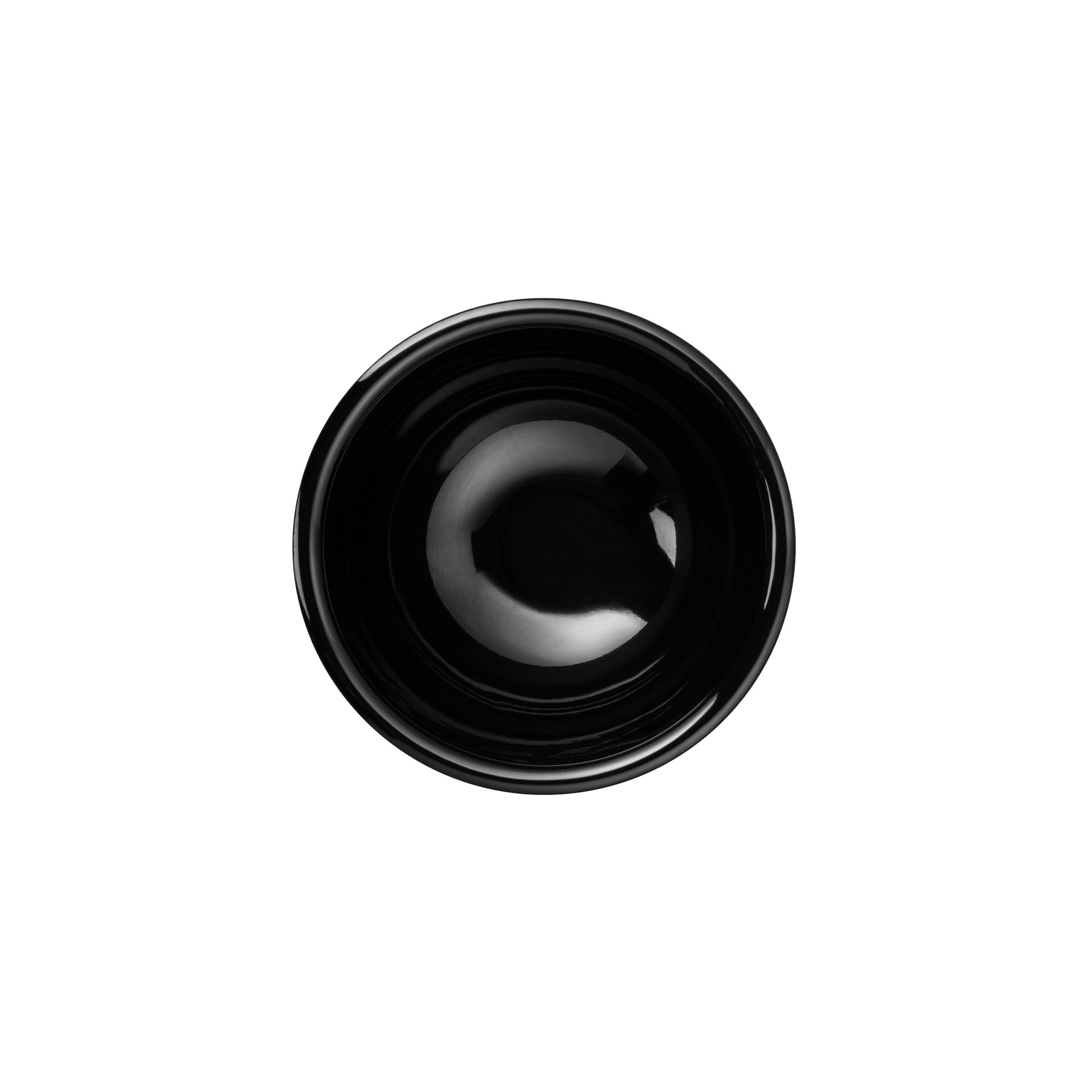 Schale DAY & NIGHT, Ø 13 cm, schwarz, Melamin