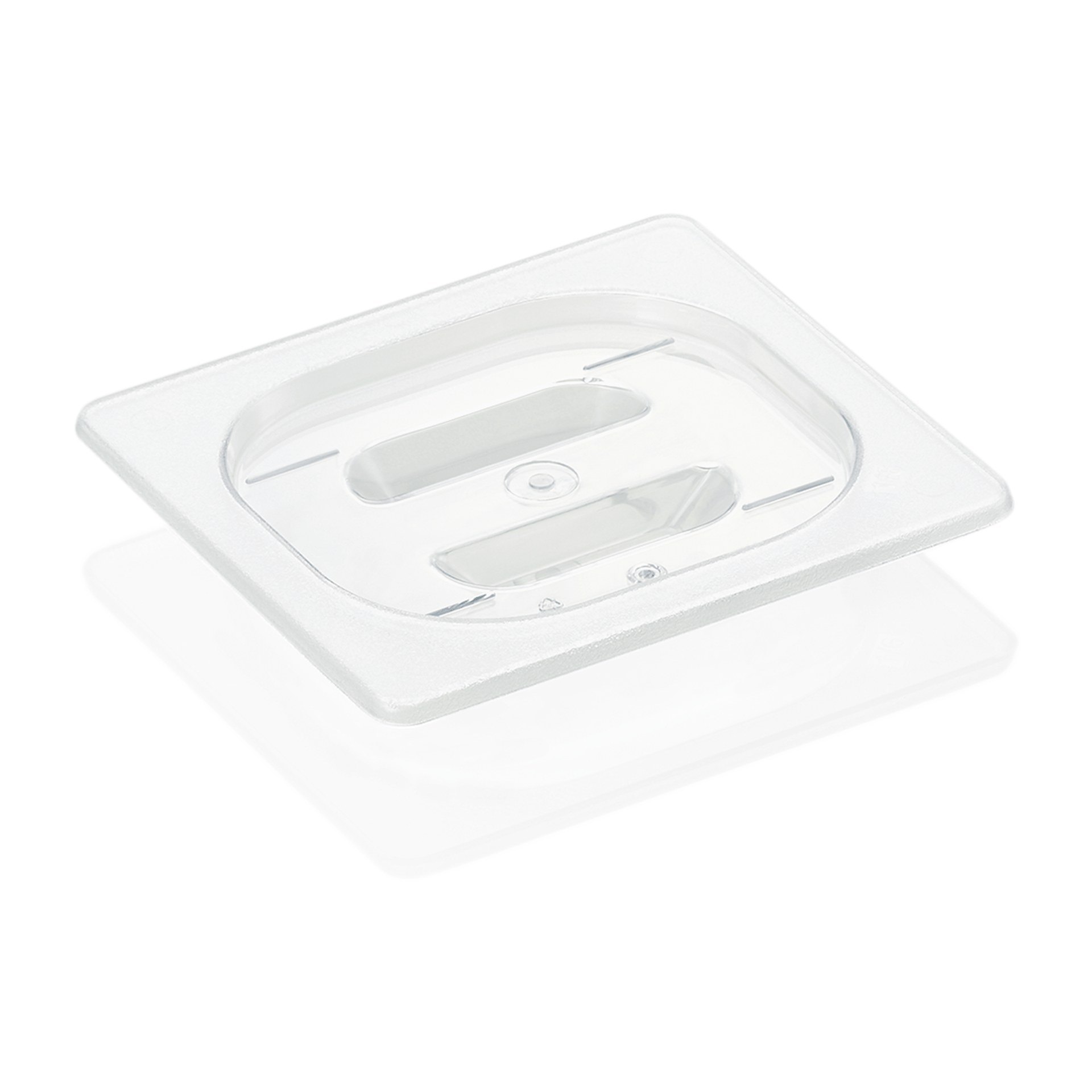 GN Deckel GN 96 BLACK 1/6, Polycarbonat