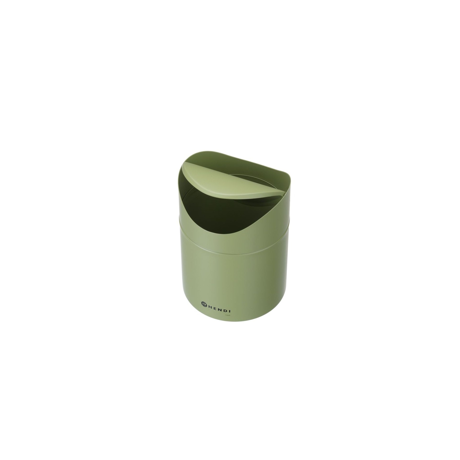 Tischabfalleimer 1,2L, Grün, ⌀120x(H)165mm