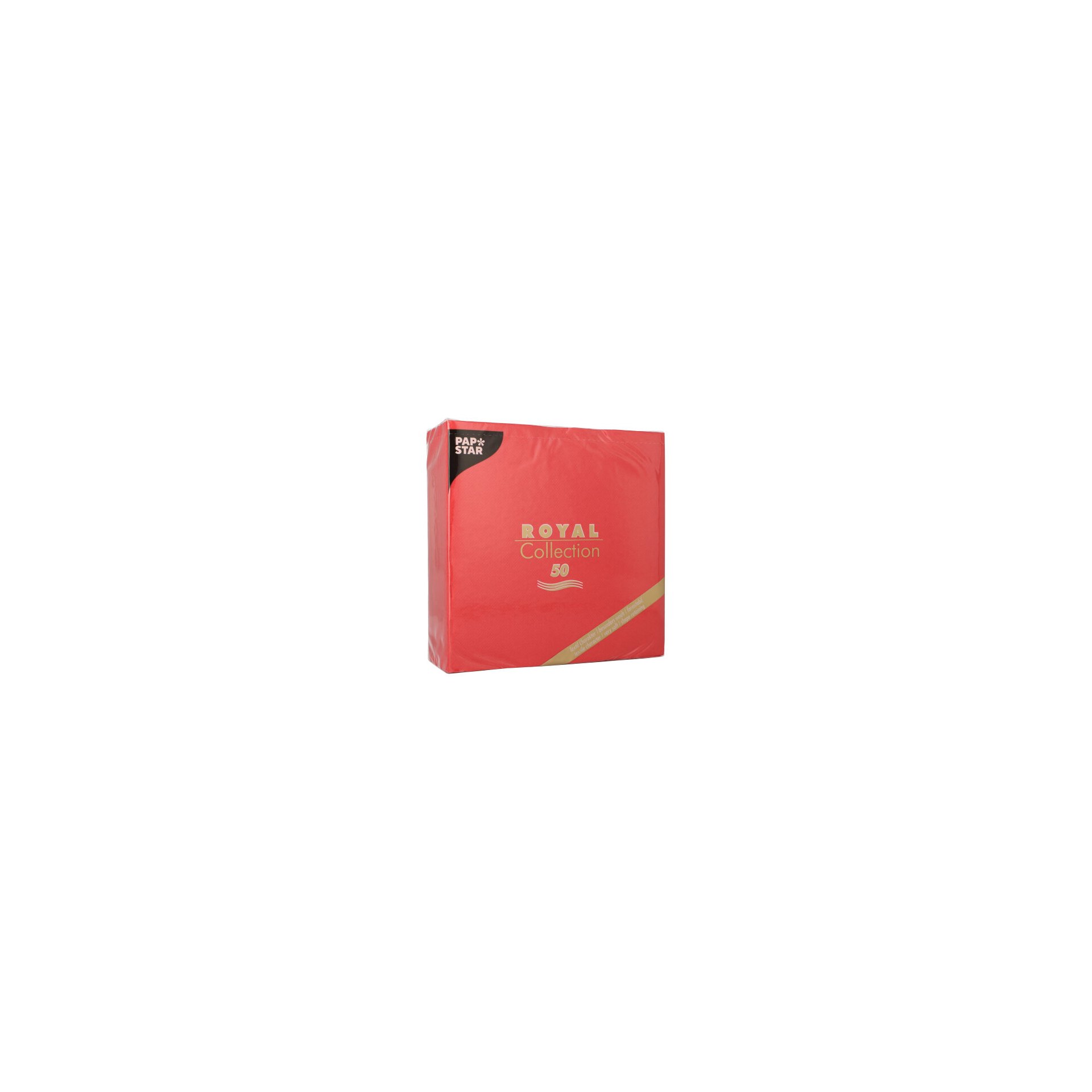 papstar-11607-servietten-royal-collection-1-4-falz-40cmx40cm-rot-2 Servietten "ROYAL Collection" 1/4-Falz 40 cm x 40 cm rot
