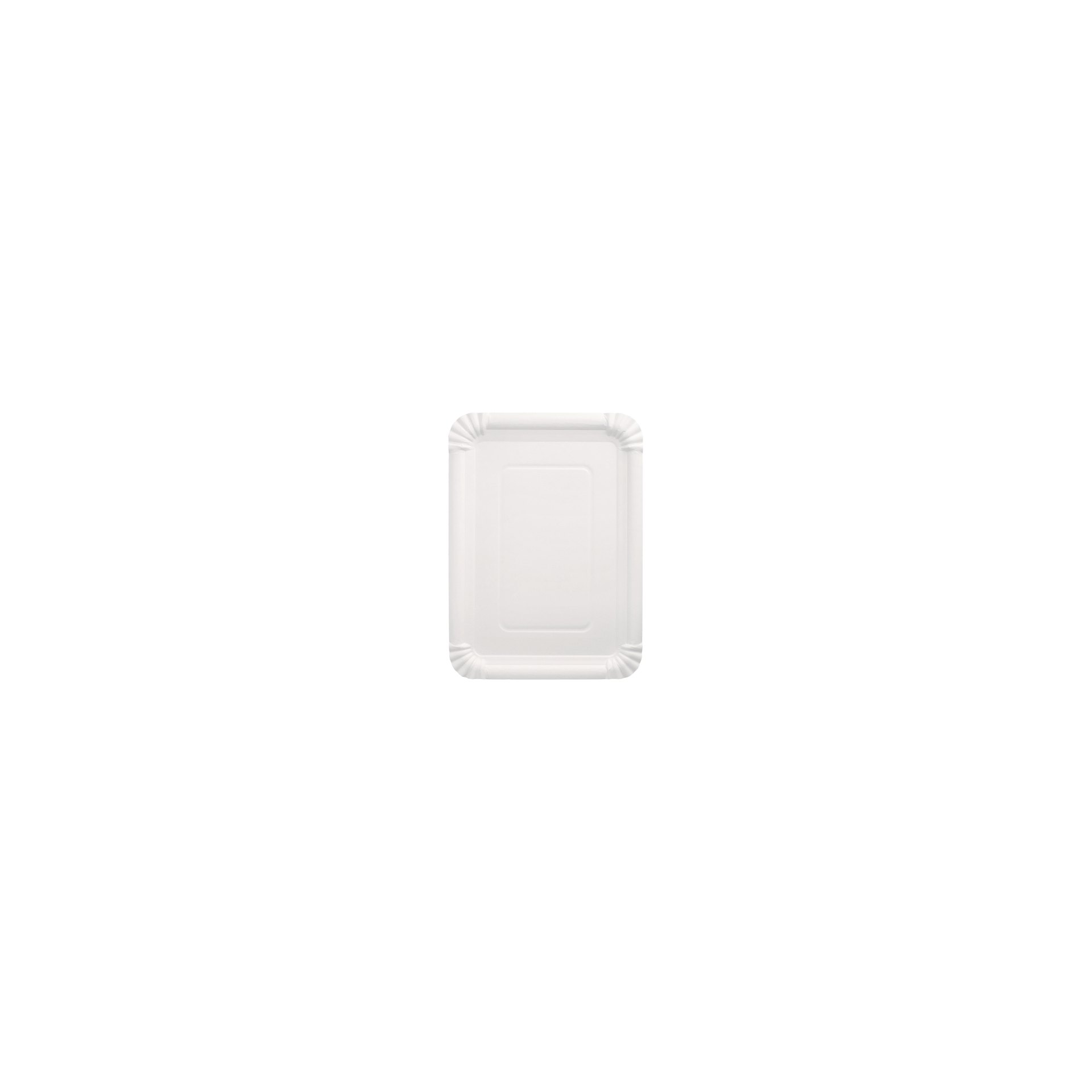 Teller, Pappe "pure" eckig 21,5 cm x 29 cm weiss Teller, Pappe "pure" eckig 21,5 cm x 29 cm weiss