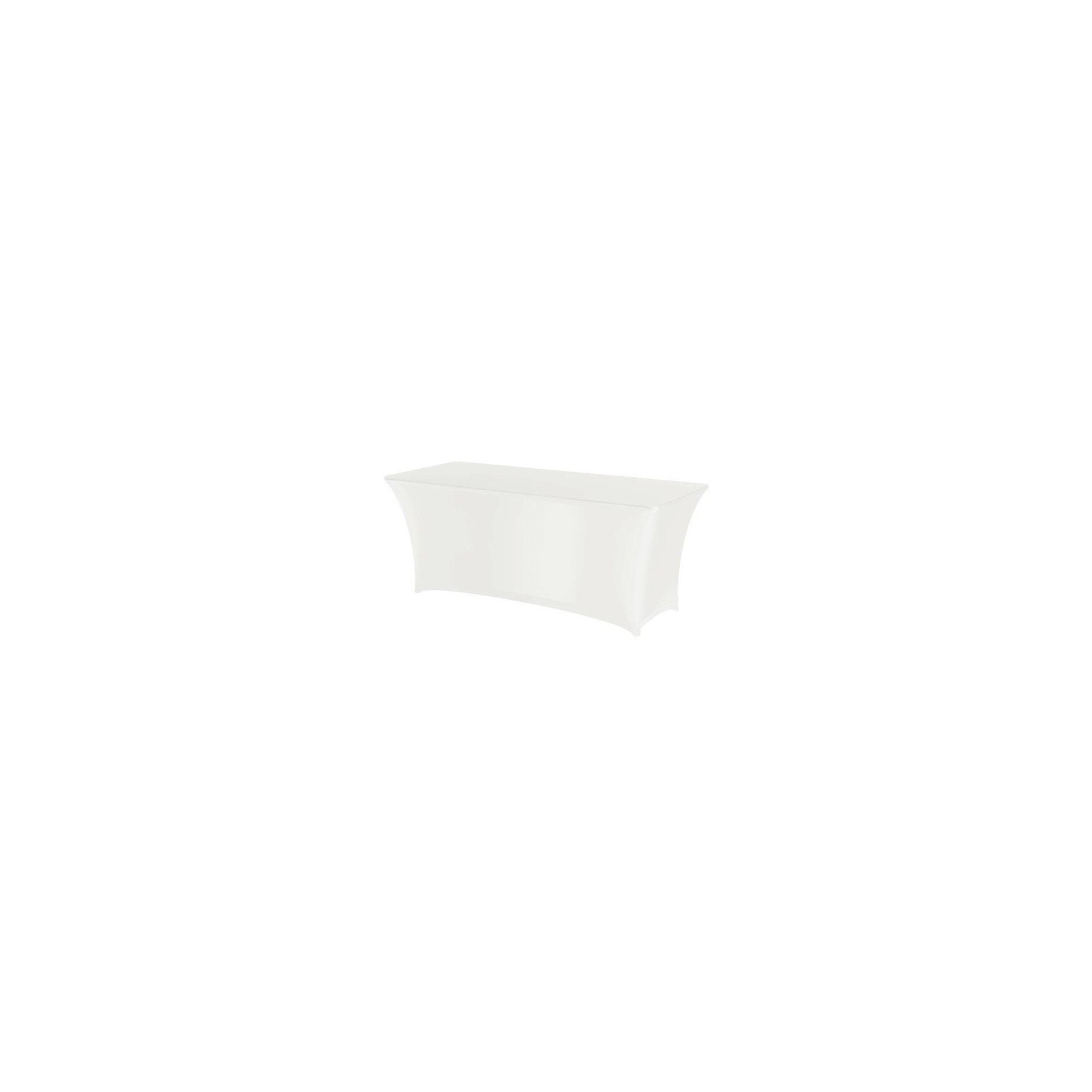 Tischhusse, rechteckig, 810934, Weiß, 1200x760x(H)730mm