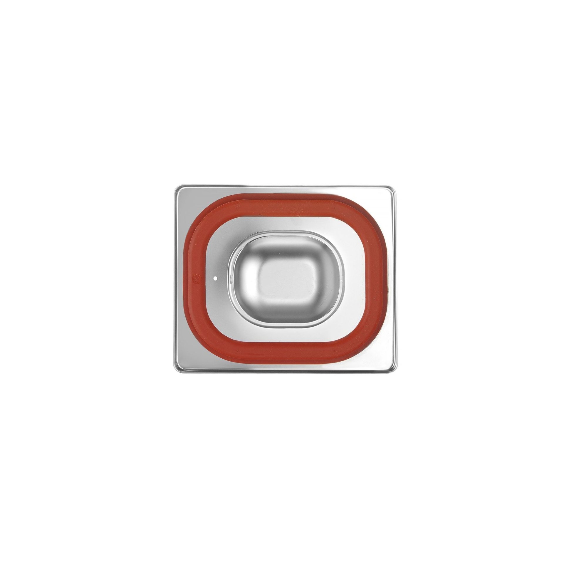 Gastronorm-Deckel mit Silikonrand, Profi Line, GN 1/6, 176x162mm