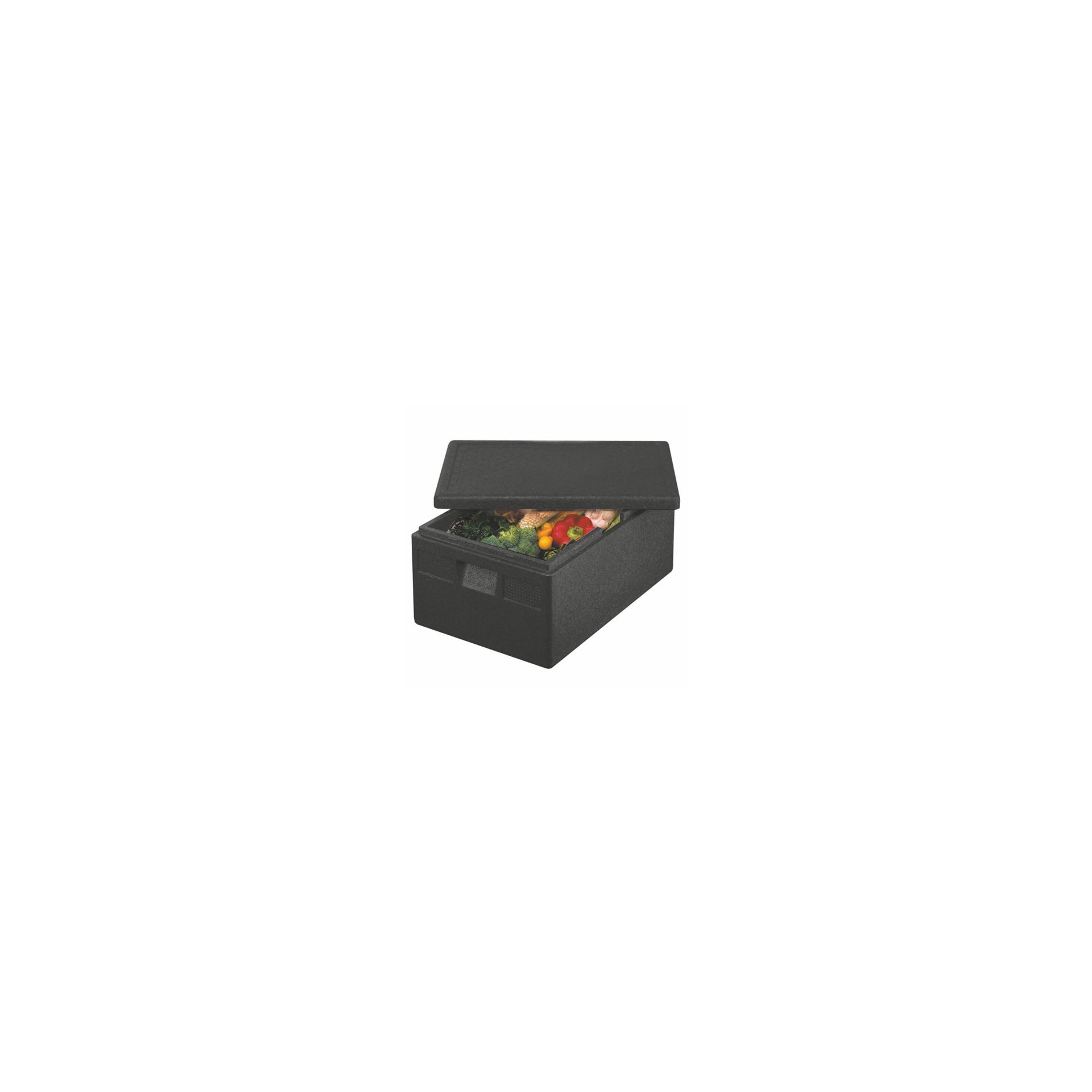 Isolier-Transportbehälter, EPP 68,5 cm x 48,5 cm x 36 cm schwarz "Euro-Norm" Isolier-Transportbehälter, EPP 68,5 cm x 48,5 cm x 36 cm schwarz "Euro-Norm"