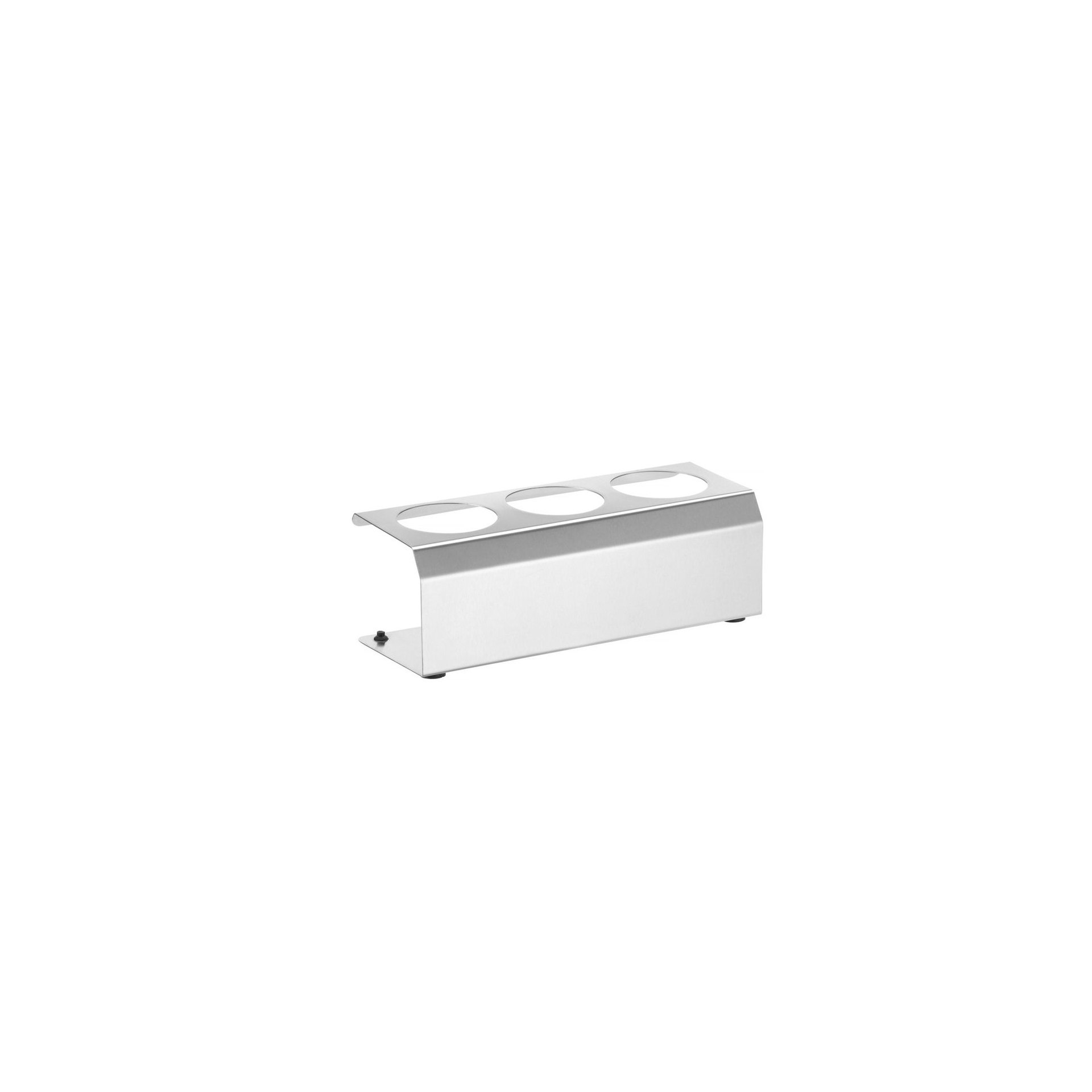 Spenderflaschen-Halter, 3-fach, ø57 mm, 229x90x(H)78mm