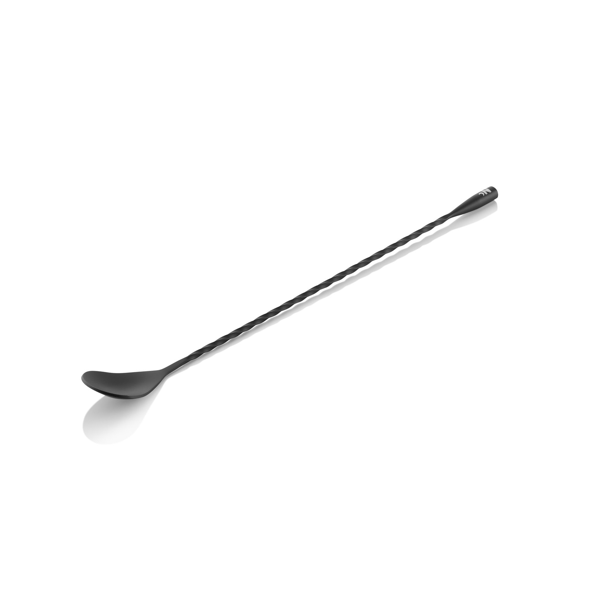 Barlöffel Twisted Classic NOCTURN, 30 cm, schwarz matt
