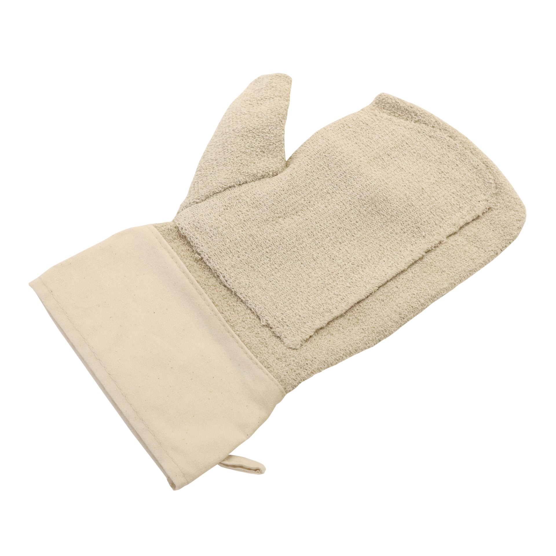 Backhandschuhe aus Henkelplüsch, kurze Stulpe - LADY