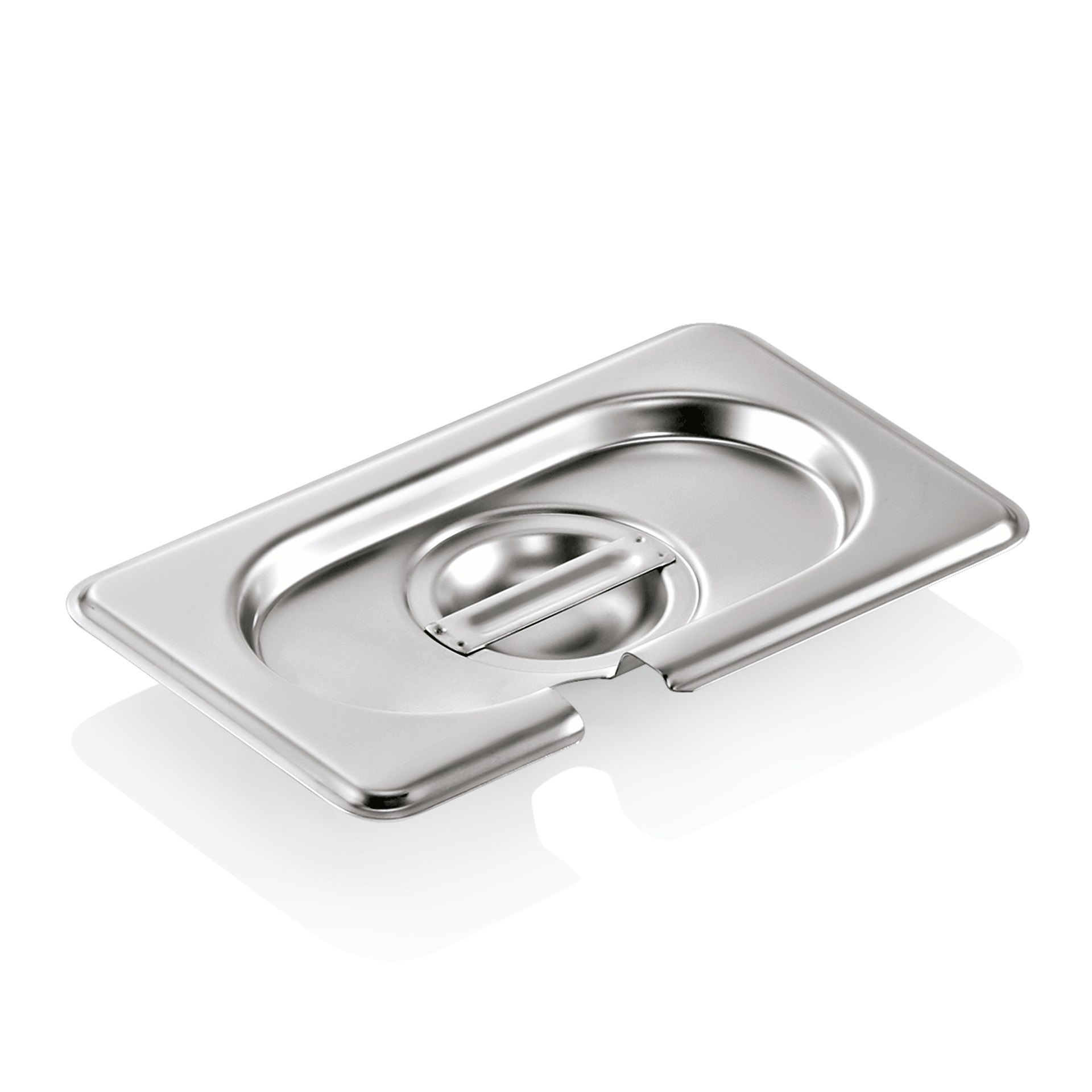 GN 1/9 Deckel mit Löffelaussparung GN 90 GN 1/9 Deckel mit Löffelaussparung GN 90